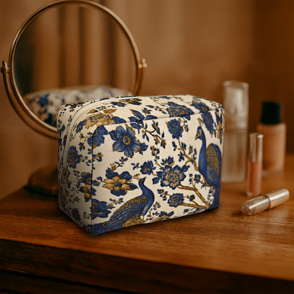 Travel Pouch - Imperial Peacock Bloom