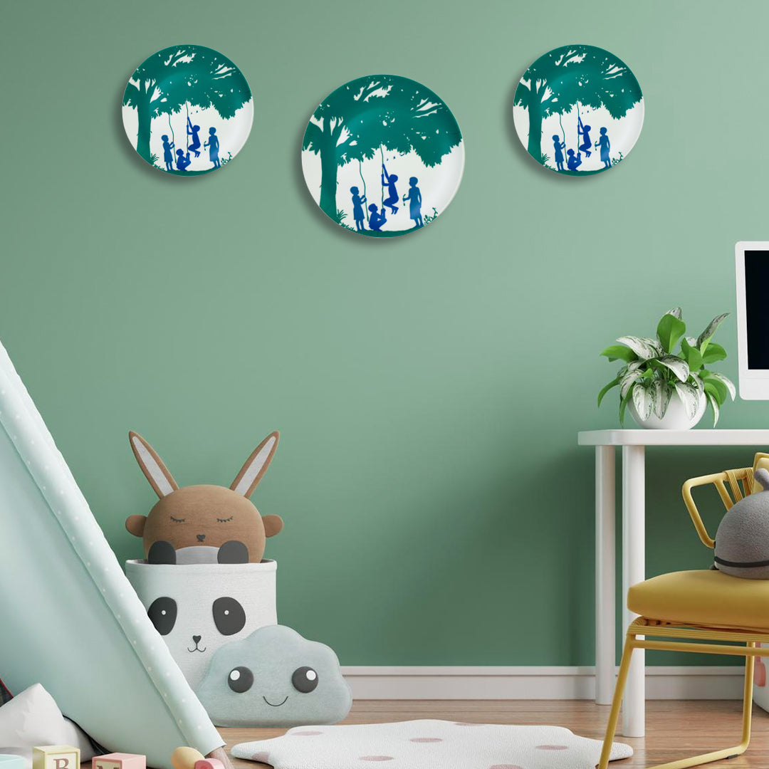 Decorative Wall Plate - Under the Banyan Tales