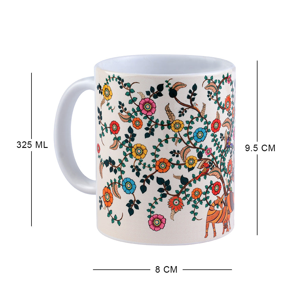 Classic Mugs - Madhubani Art