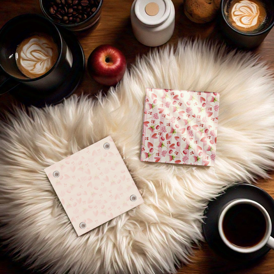 Glass Coasters (Set of 4) - Love Spell