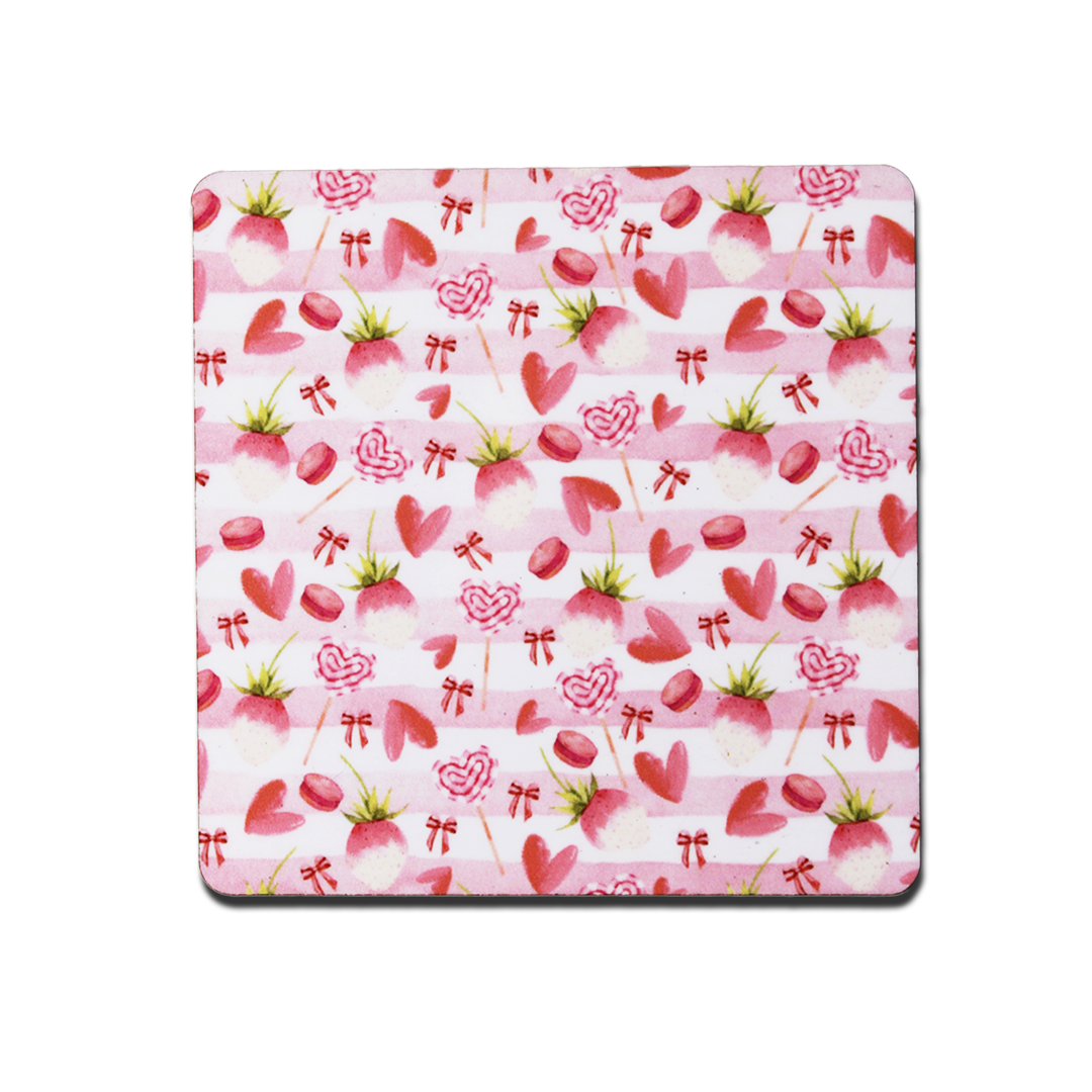 Wooden Coasters (Set of 4) - Love Spell