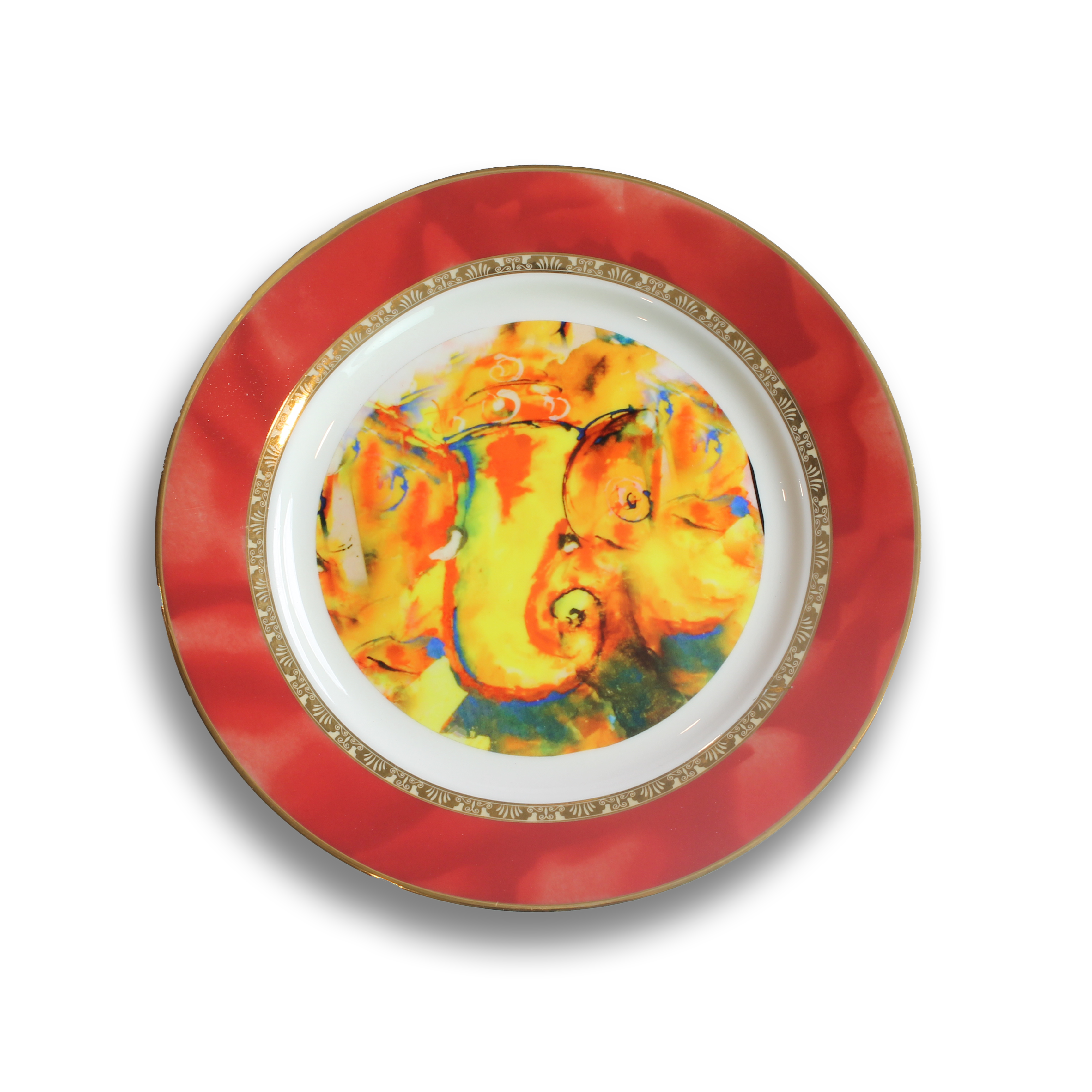 Decorative Wall Plate - Vinayaka Inspired