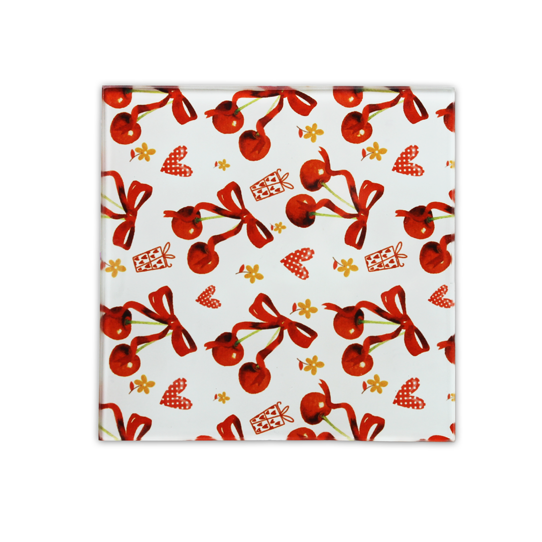 Glass Coasters (Set of 4) - heartfelt