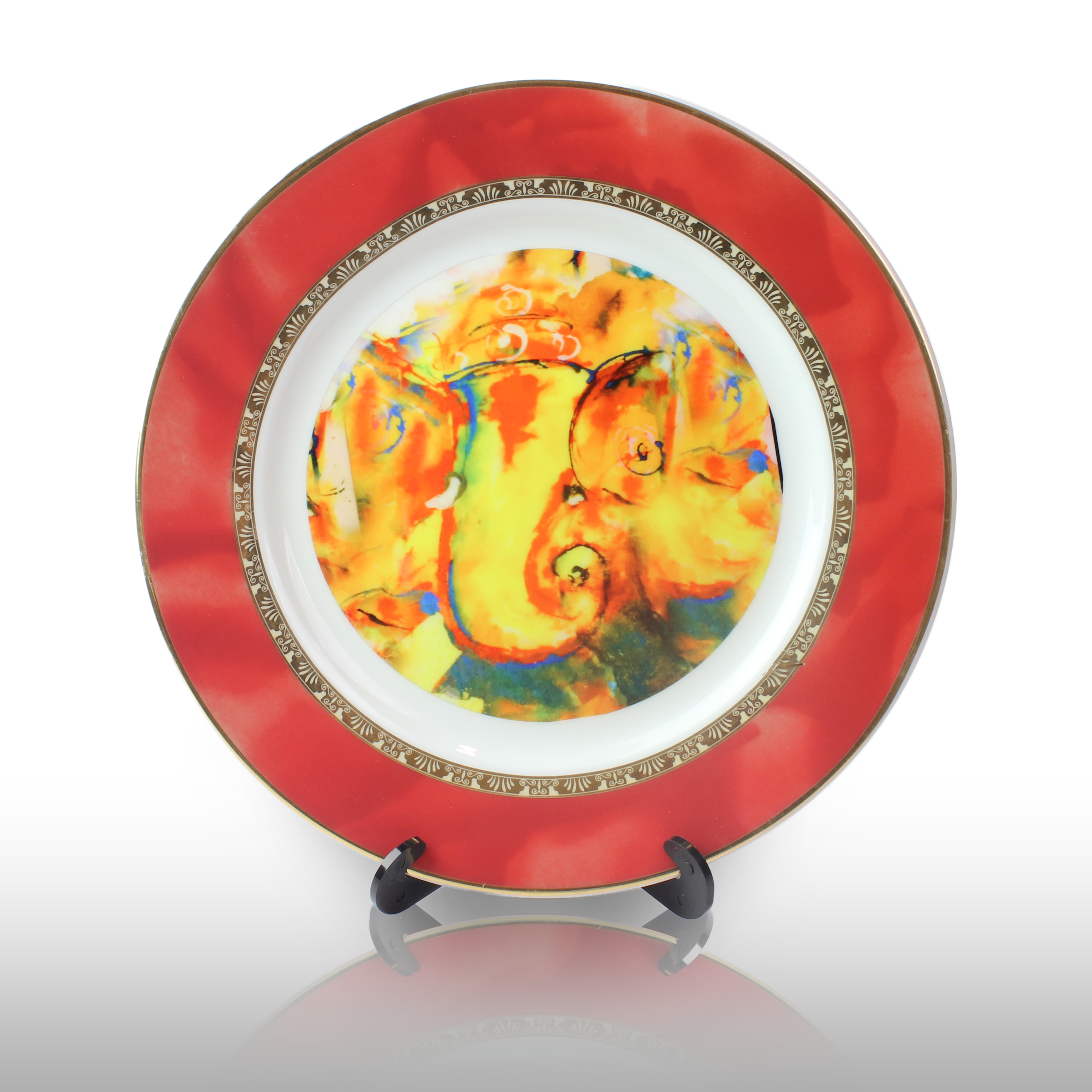 Decorative Wall Plate - Vinayaka Inspired