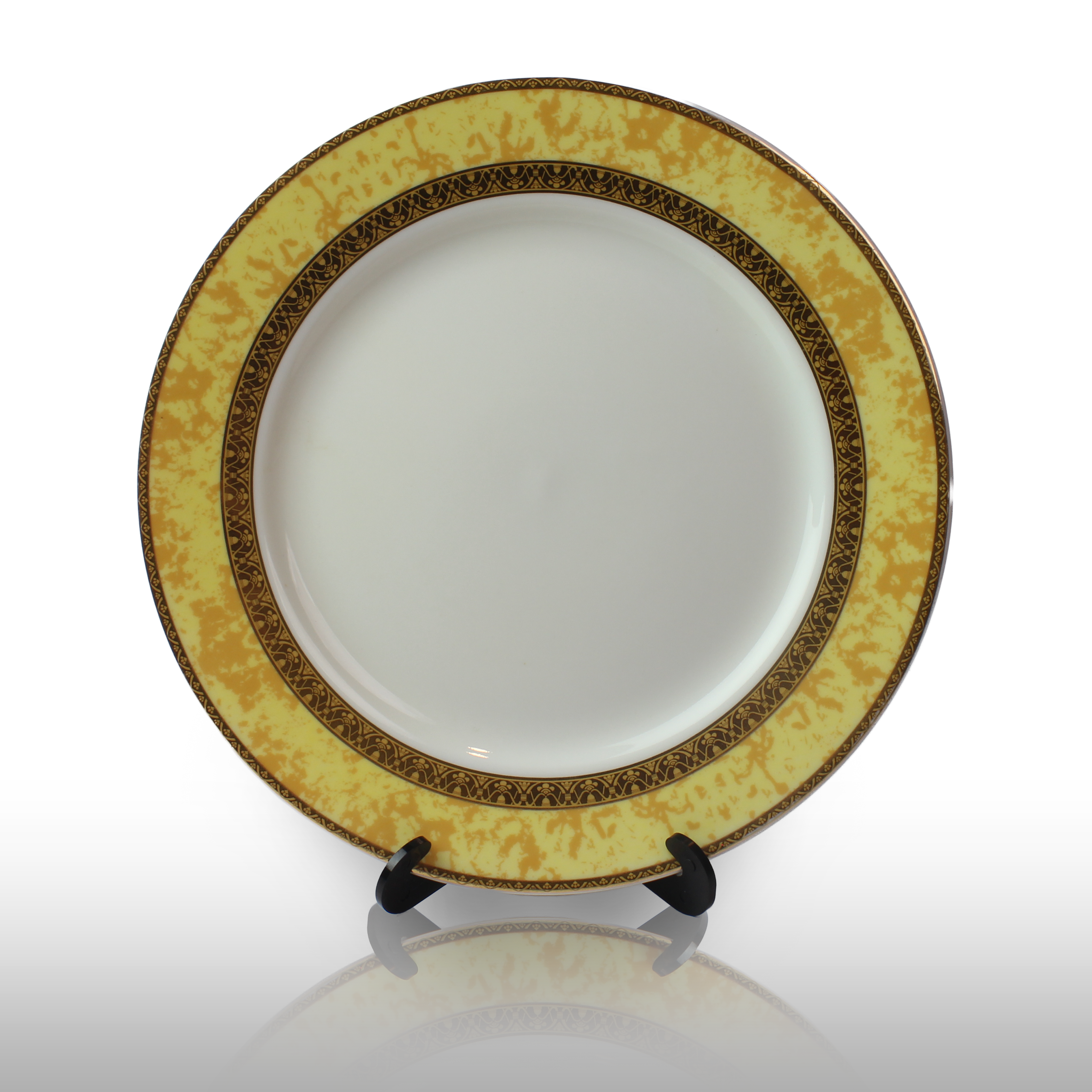 Decorative Wall Plate - Ochre Gold Plated