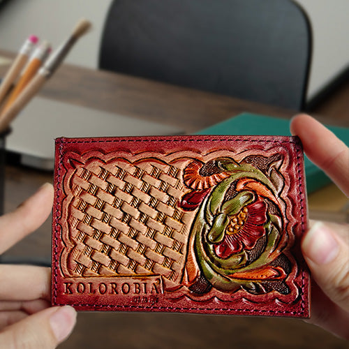 Mini Card Holder - The Carved Bloom