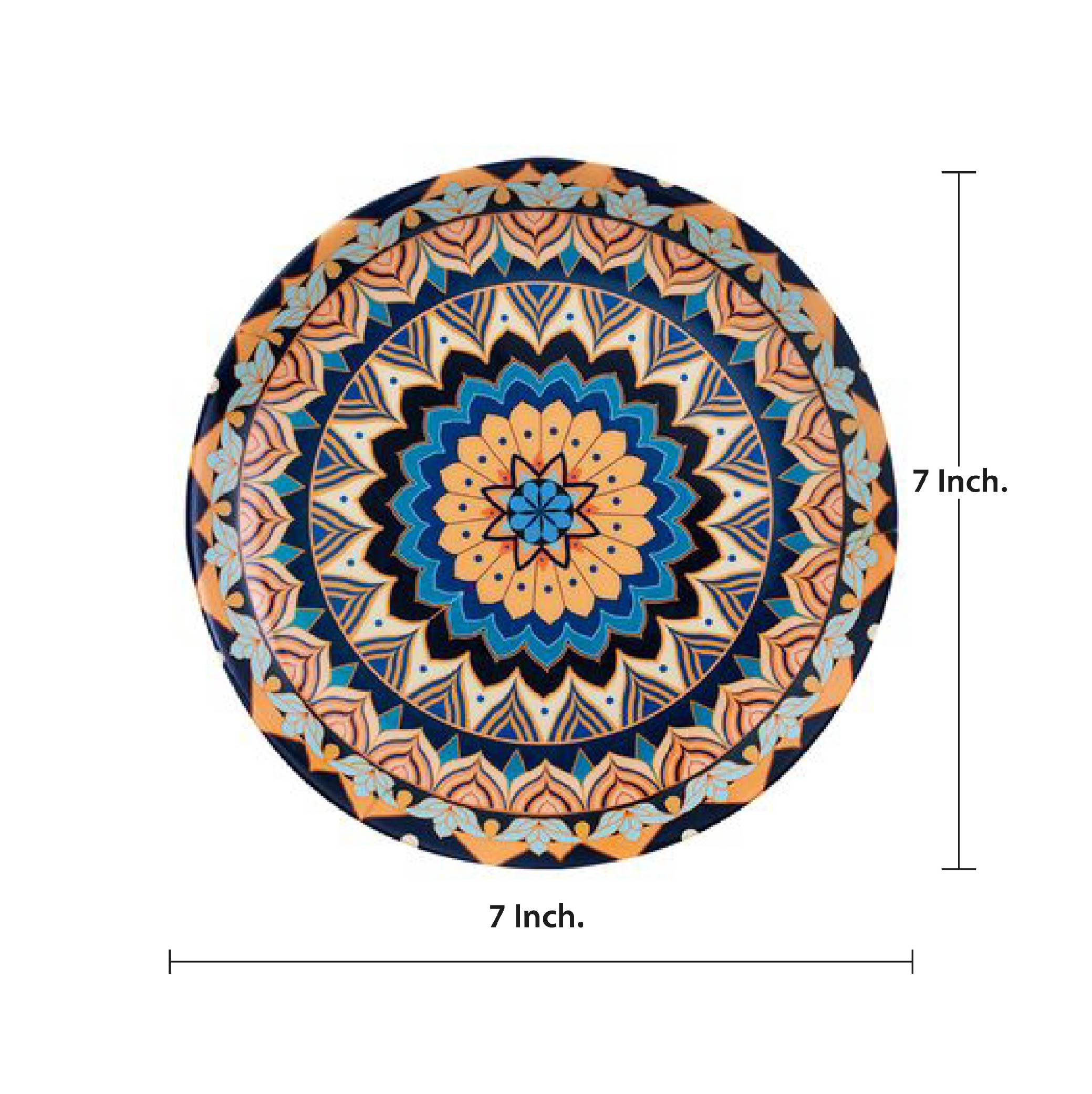 Decorative Wall Plates -Meditative Mandala