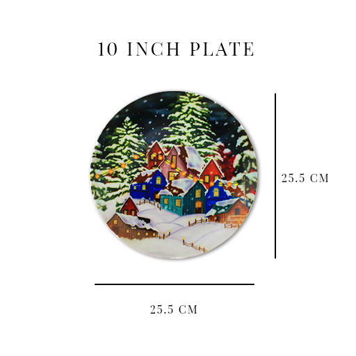 Decorative Wall Plate - Christmas