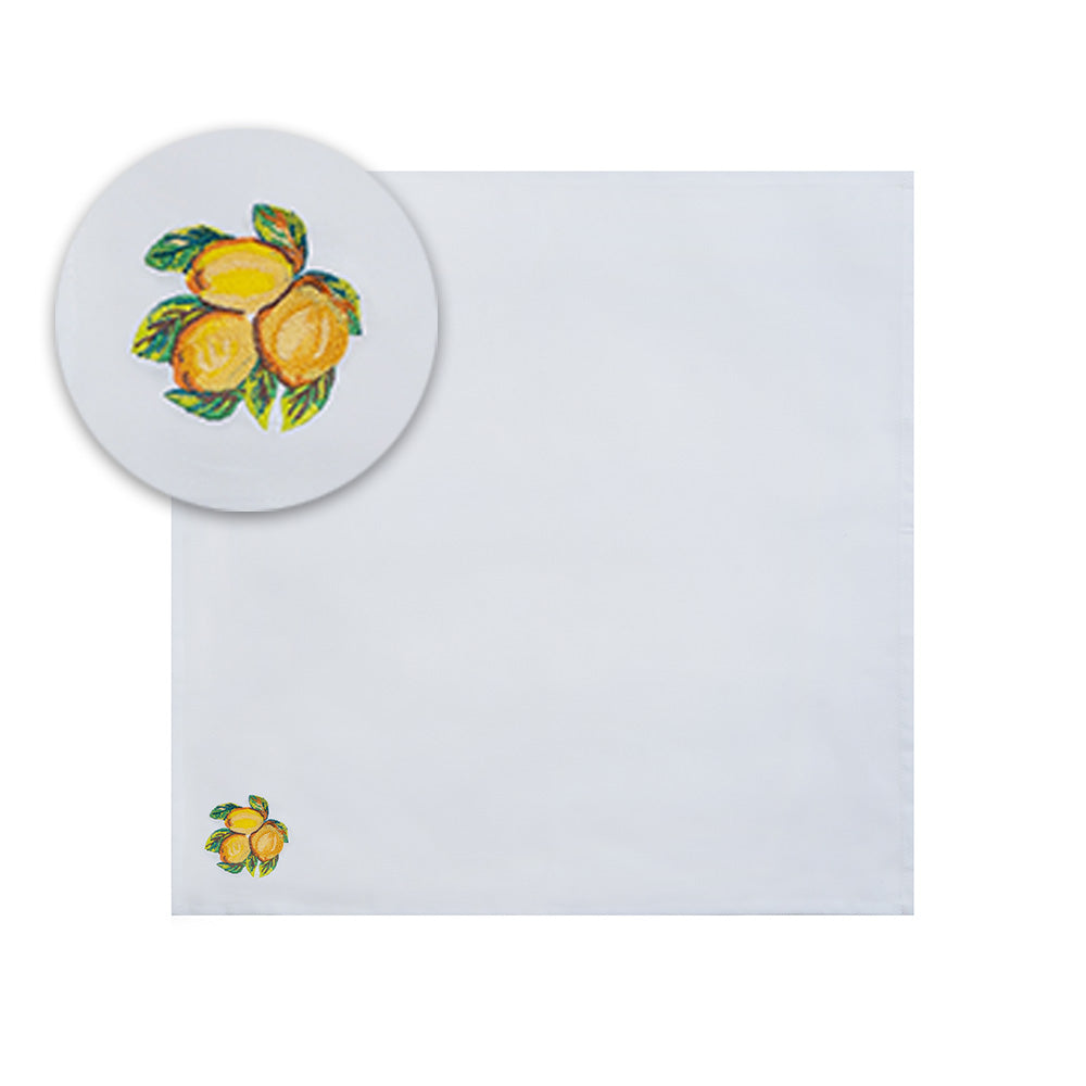 Table Napkins - Fruitti d' Italia Lemons