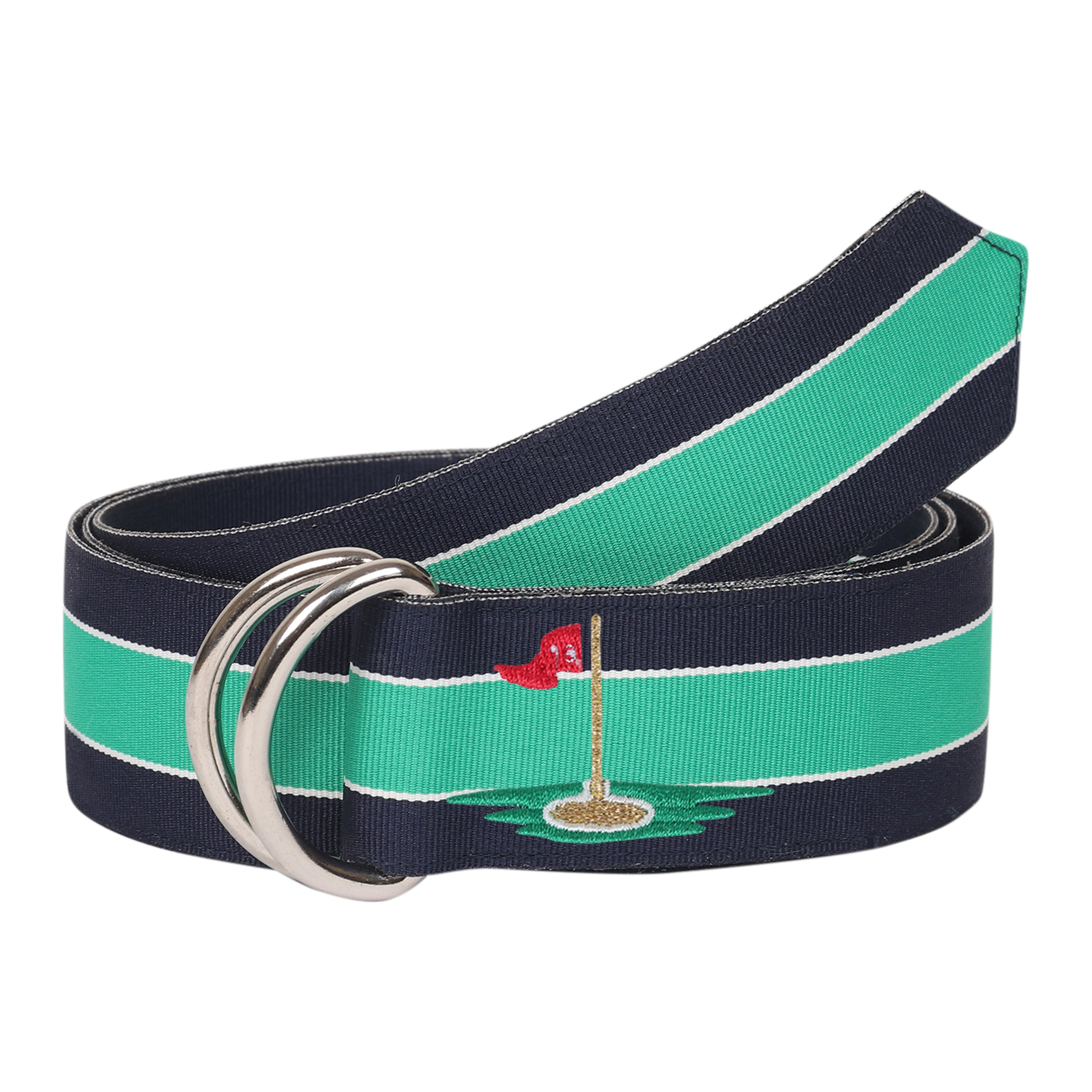 Dyce Grosgrain Ribbon D-Ring Belt