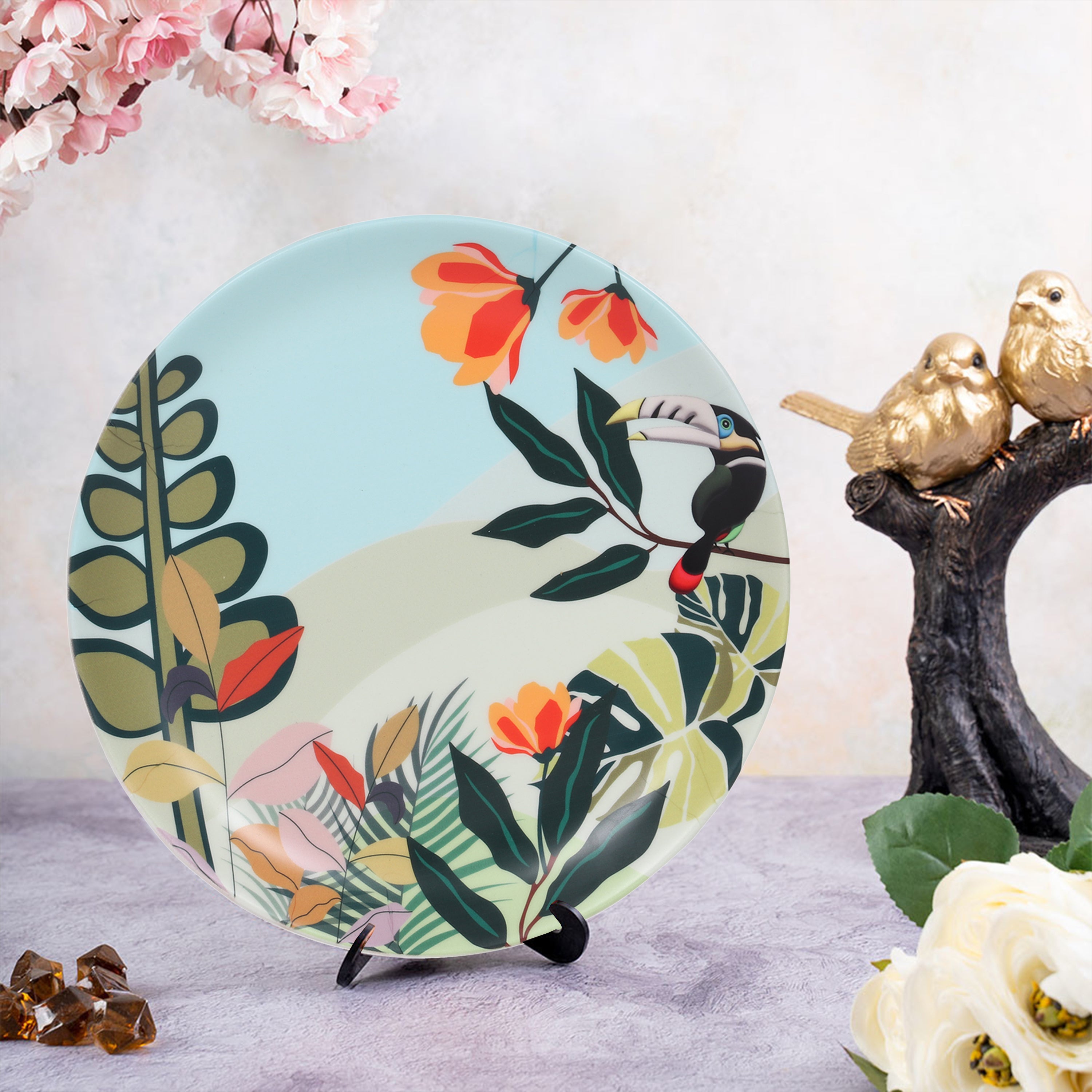 Decorative Wall Plate -Tropical Island