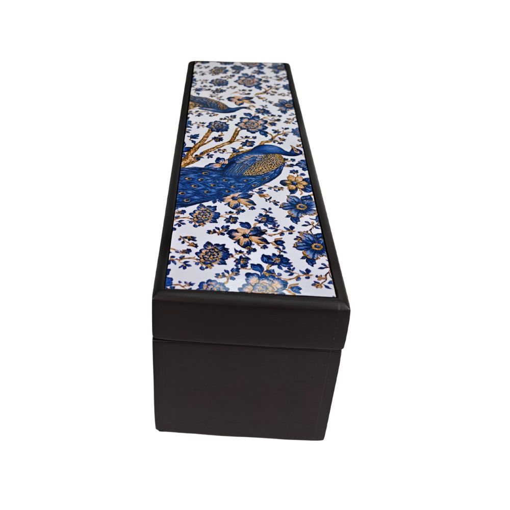 Long Tea Chest - Royal Plumage Paradise