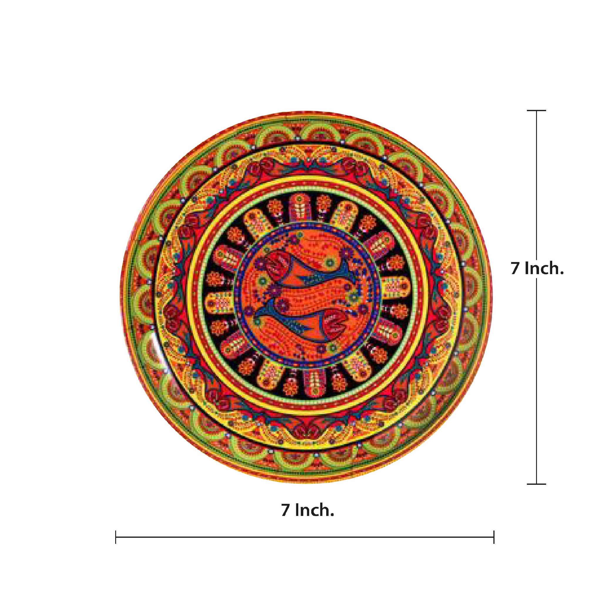 Decorative Wall Plate - Truck Art