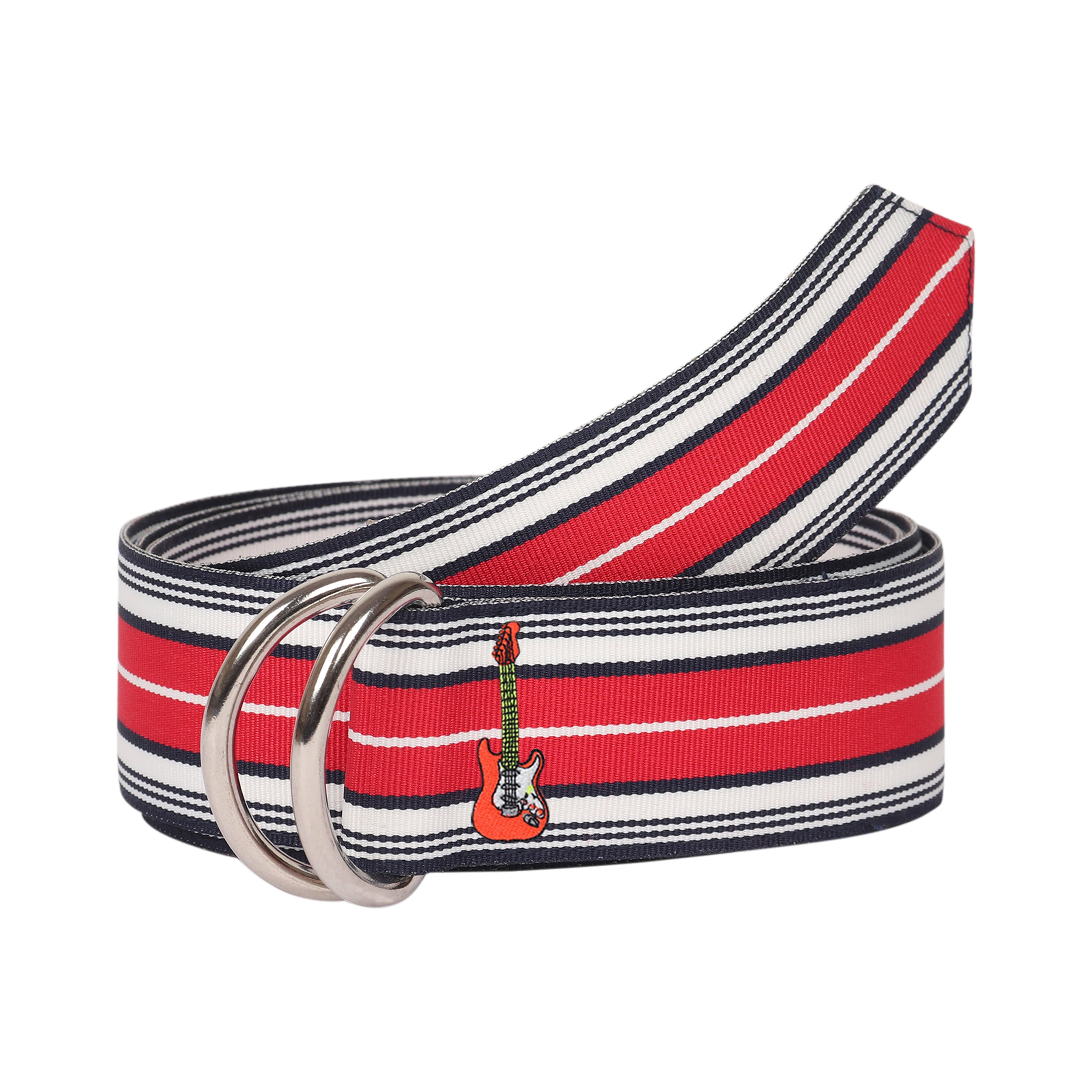 Louis Grosgrain Ribbon D-Ring Belt