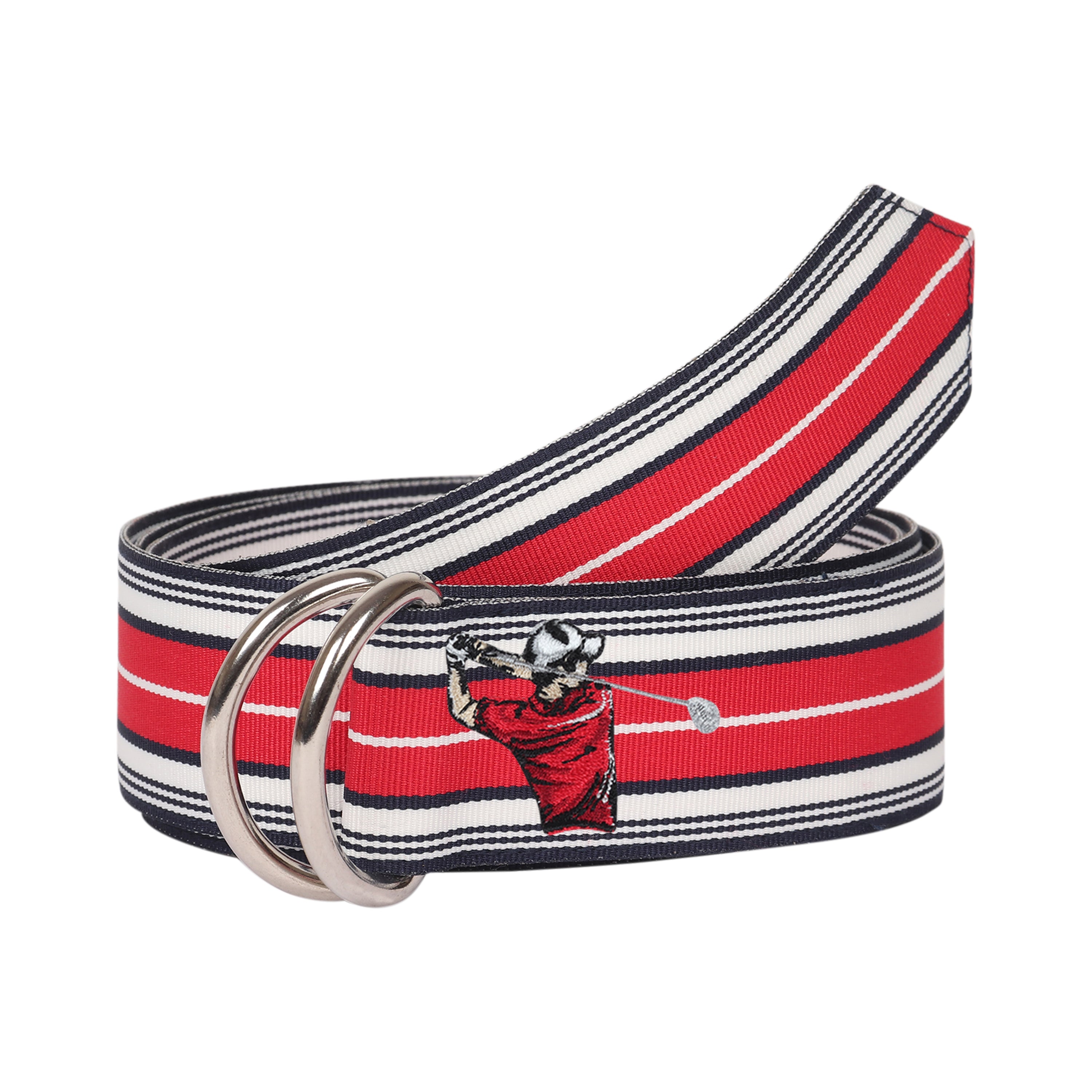 Louis Grosgrain Ribbon D-Ring Belt