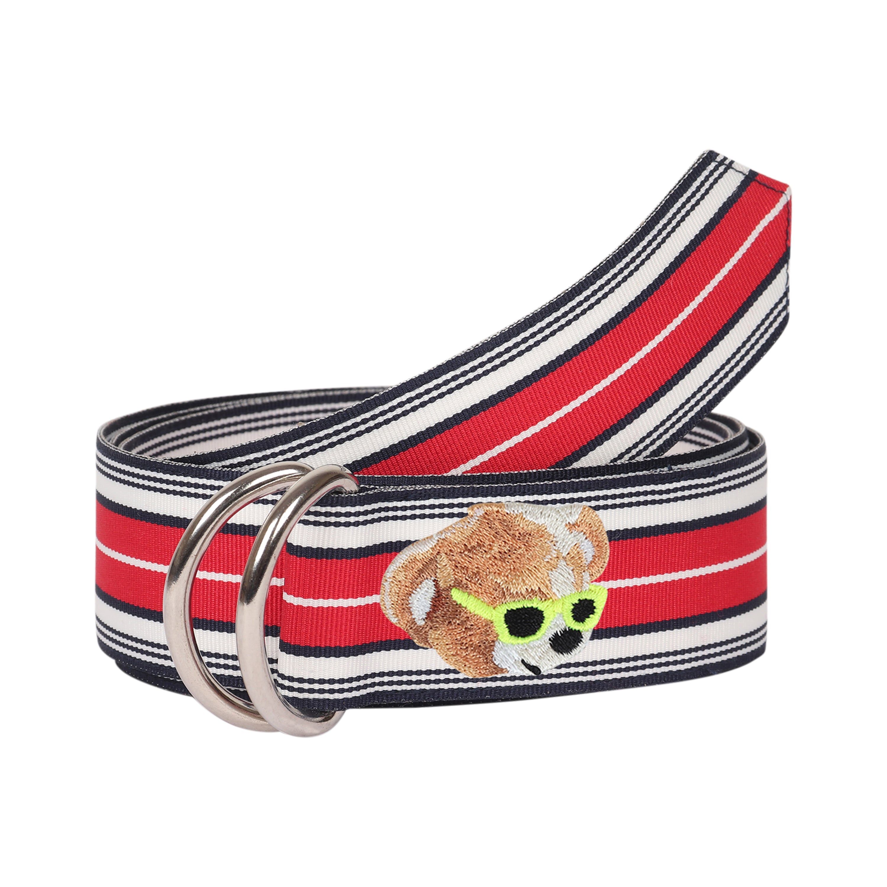 Louis Grosgrain Ribbon D-Ring Belt