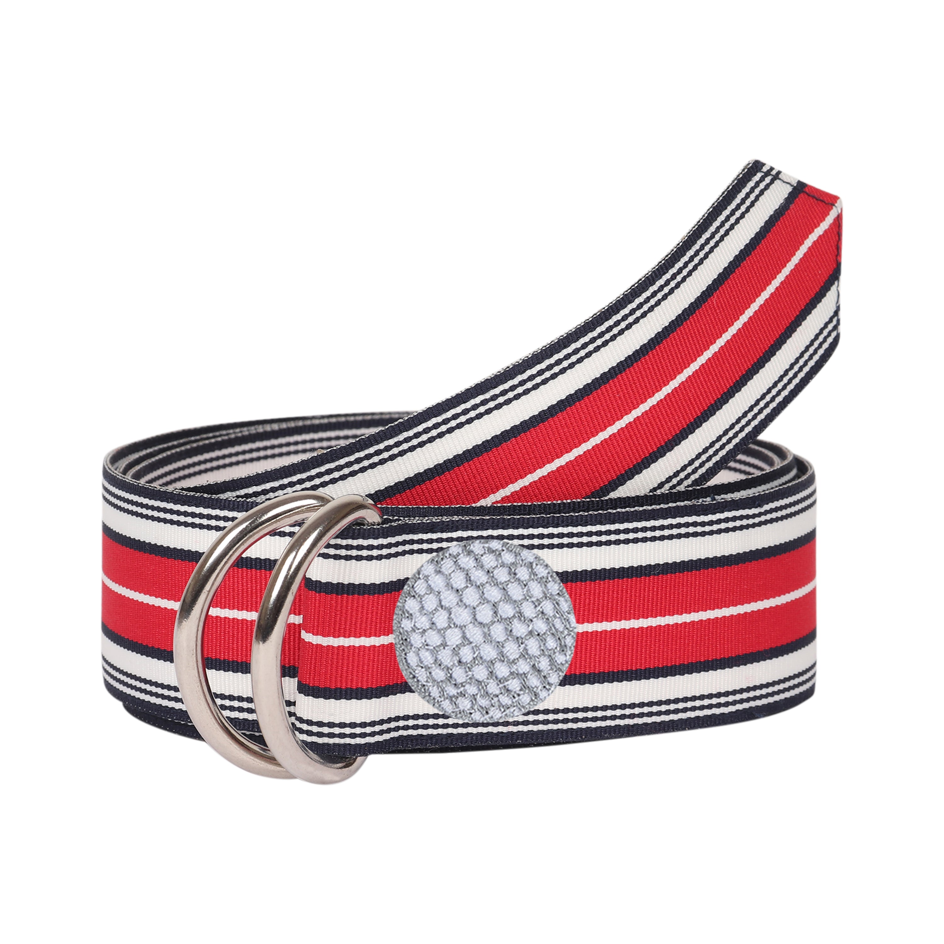 Louis Grosgrain Ribbon D-Ring Belt