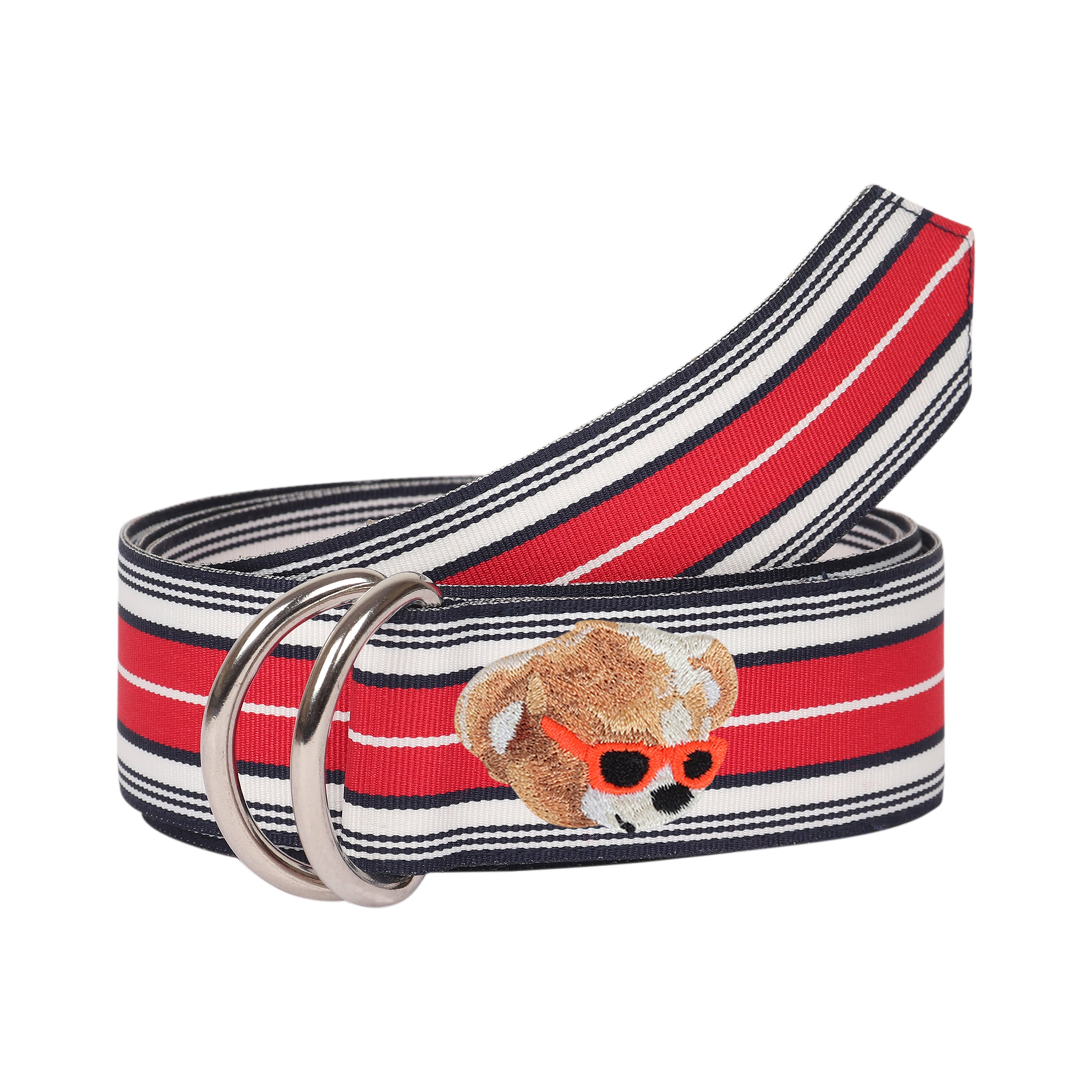 Louis Grosgrain Ribbon D-Ring Belt