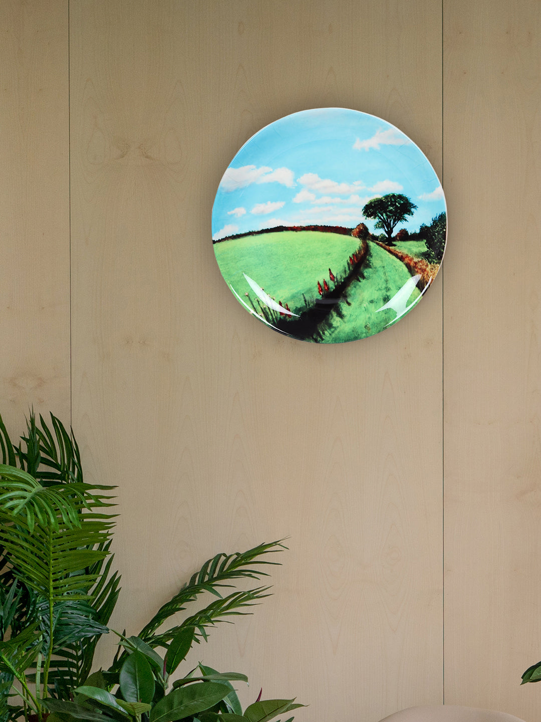 Decorative Wall Plate - Countryside