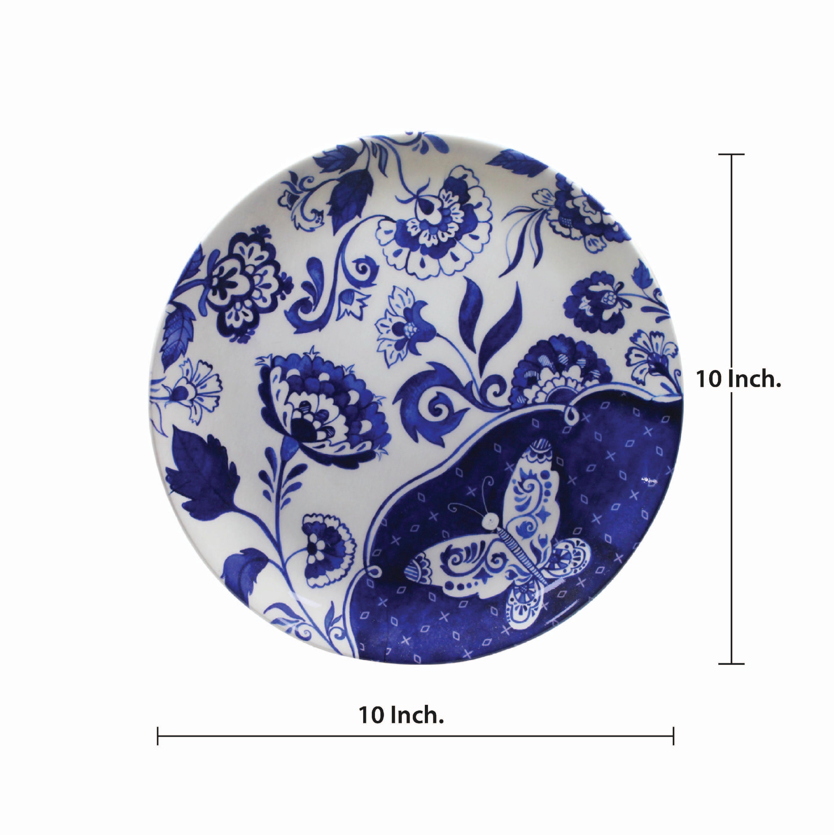 Decorative Wall Plates - Floral Burst