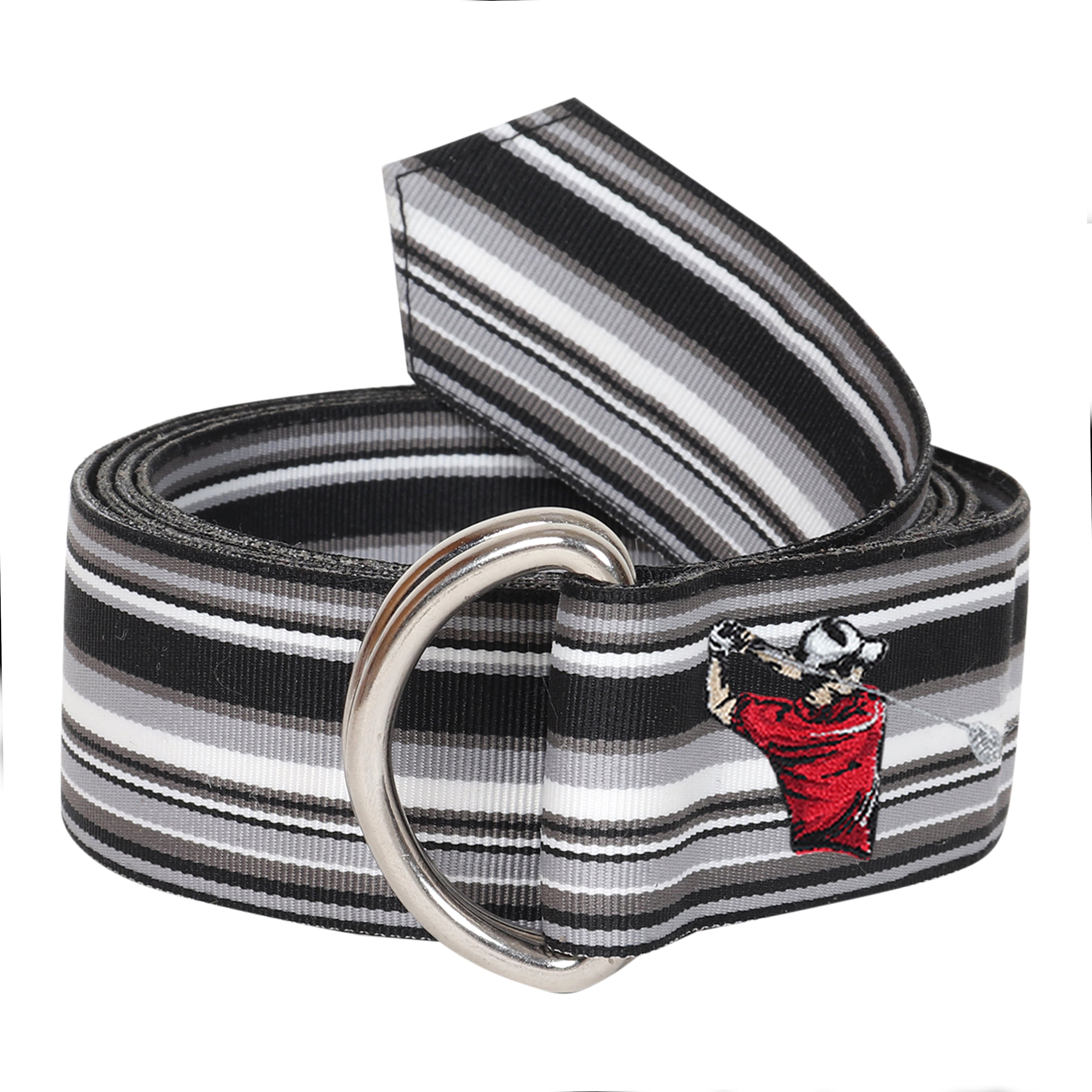 Carter Grosgrain Ribbon D-Ring Embroidered Belts