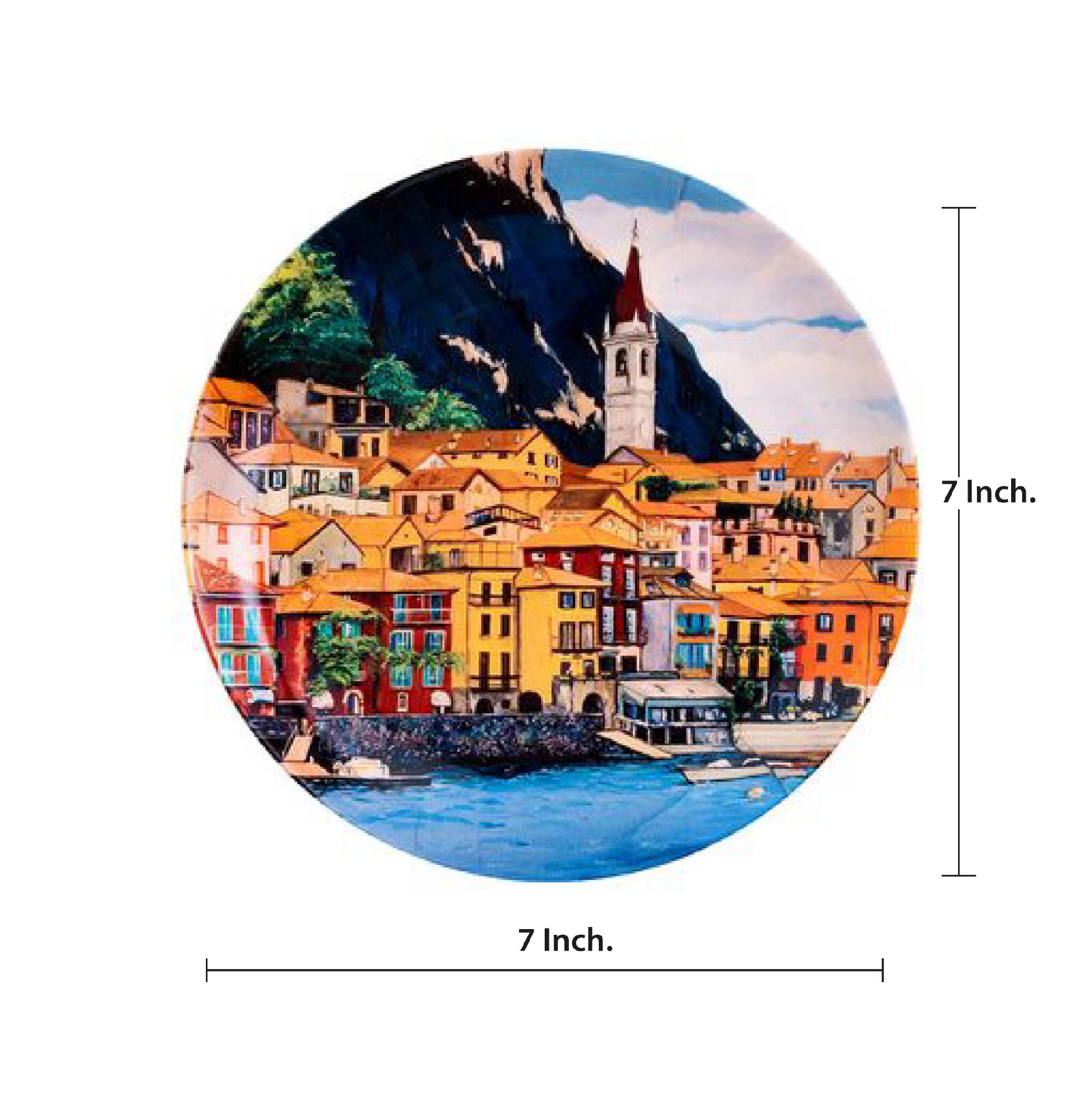 Decorative Wall Plates - A rendezvous with Varenna