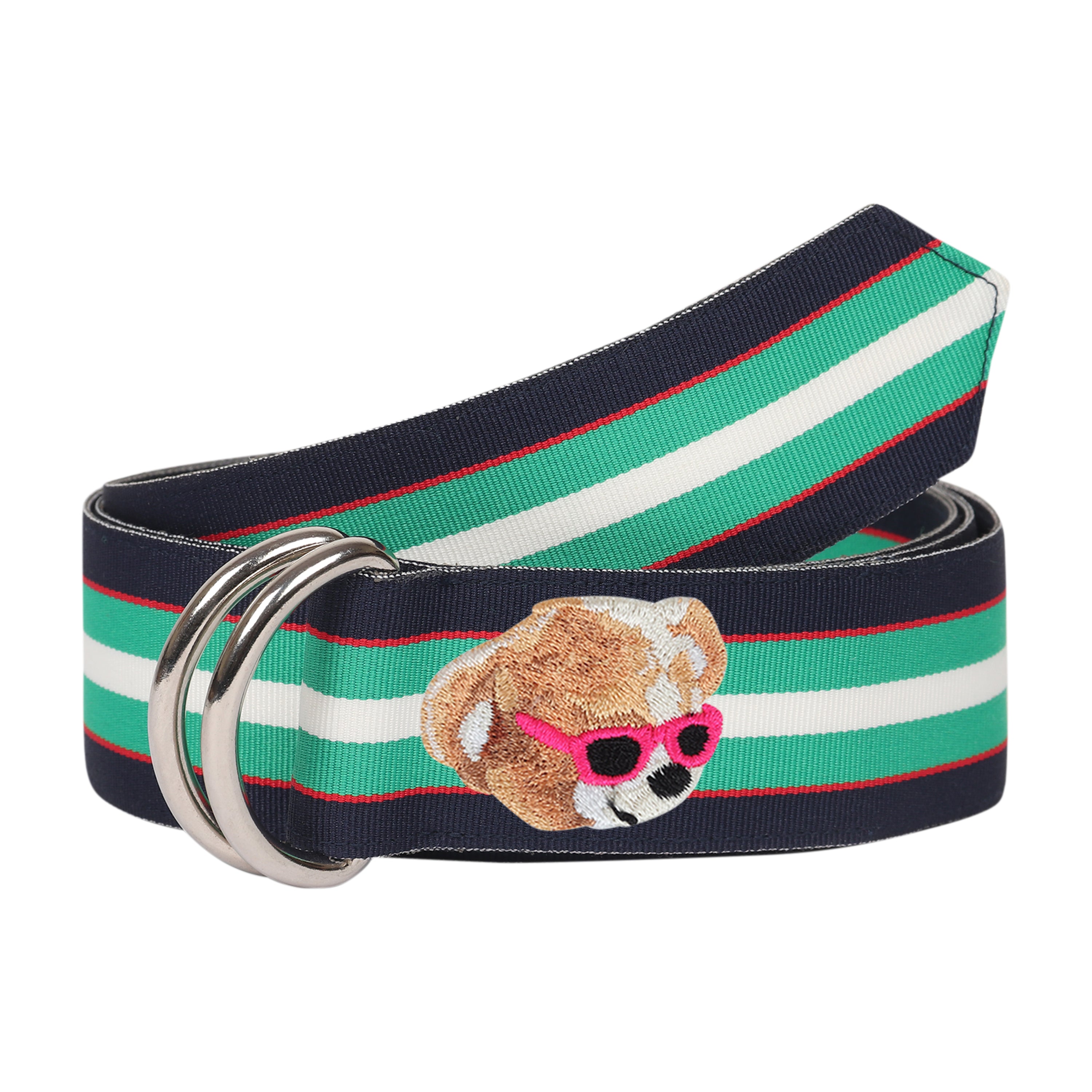 Chester Grosgrain Ribbon D-Ring Belt