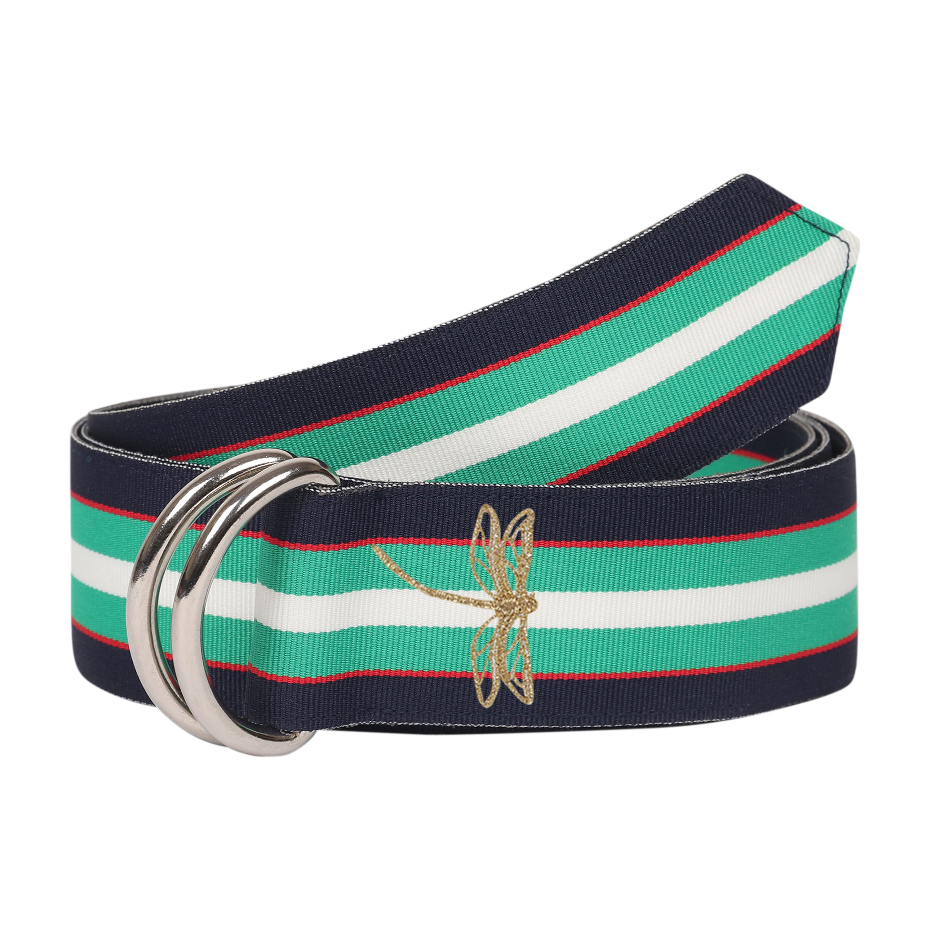 Chester Grosgrain Ribbon D-Ring Belt