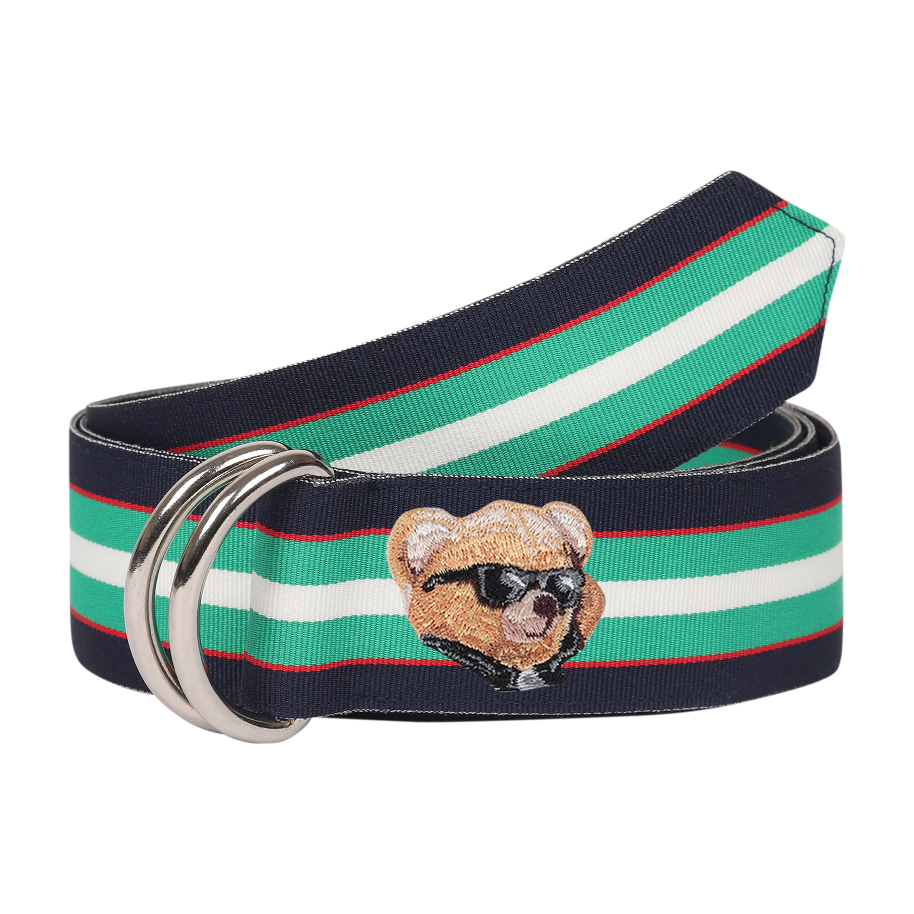 Chester Grosgrain Ribbon D-Ring Belt