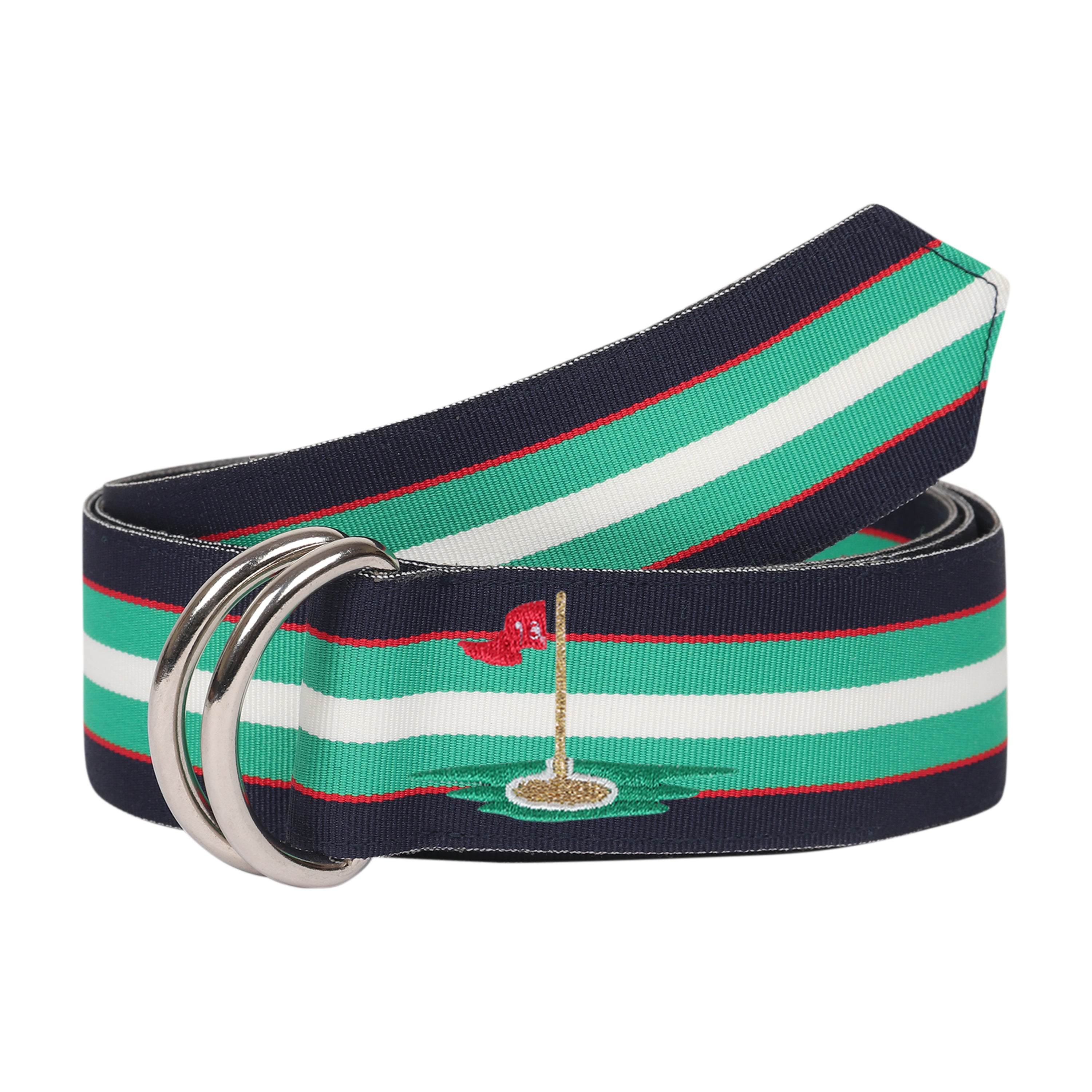 Chester Grosgrain Ribbon D-Ring Belt