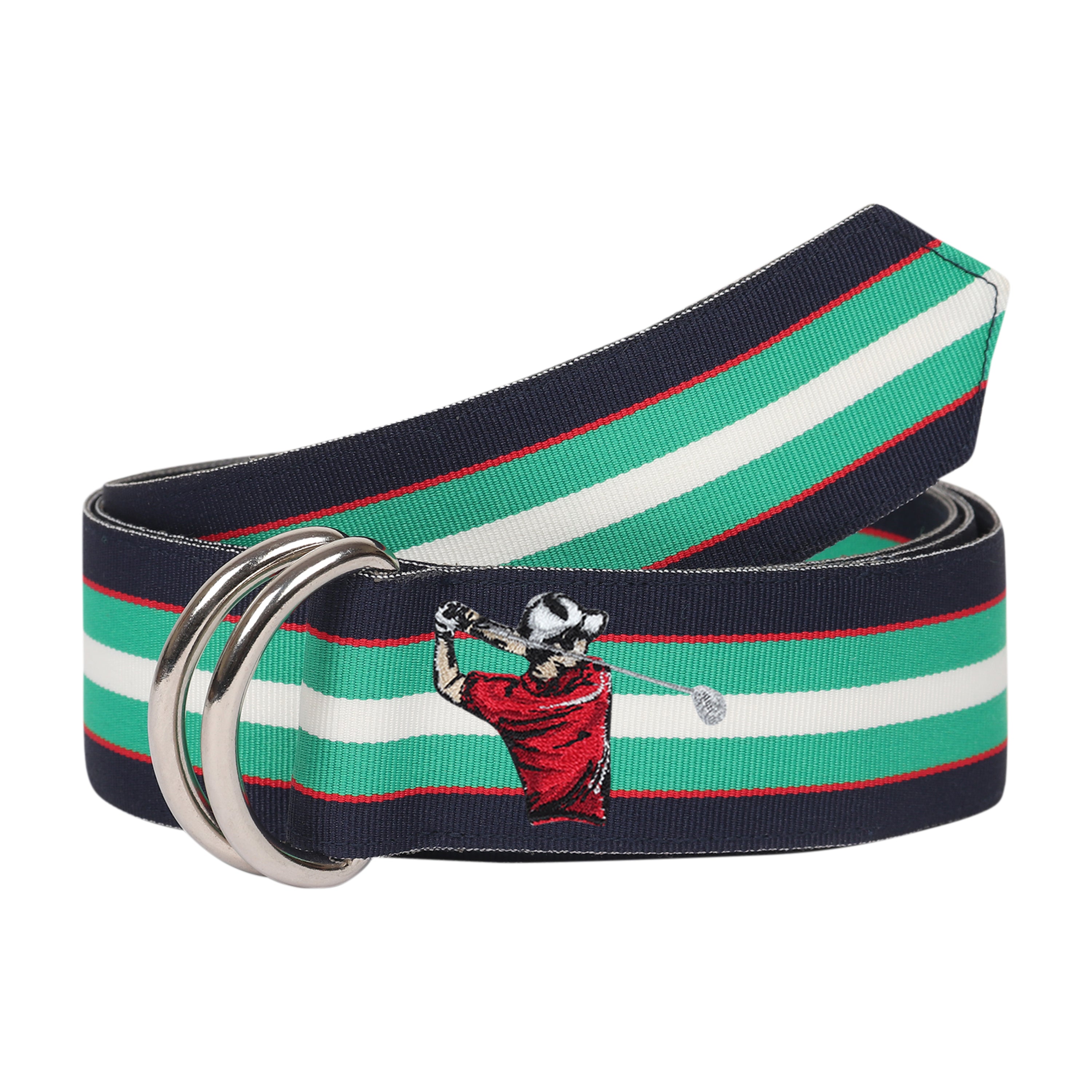 Chester Grosgrain Ribbon D-Ring Belt