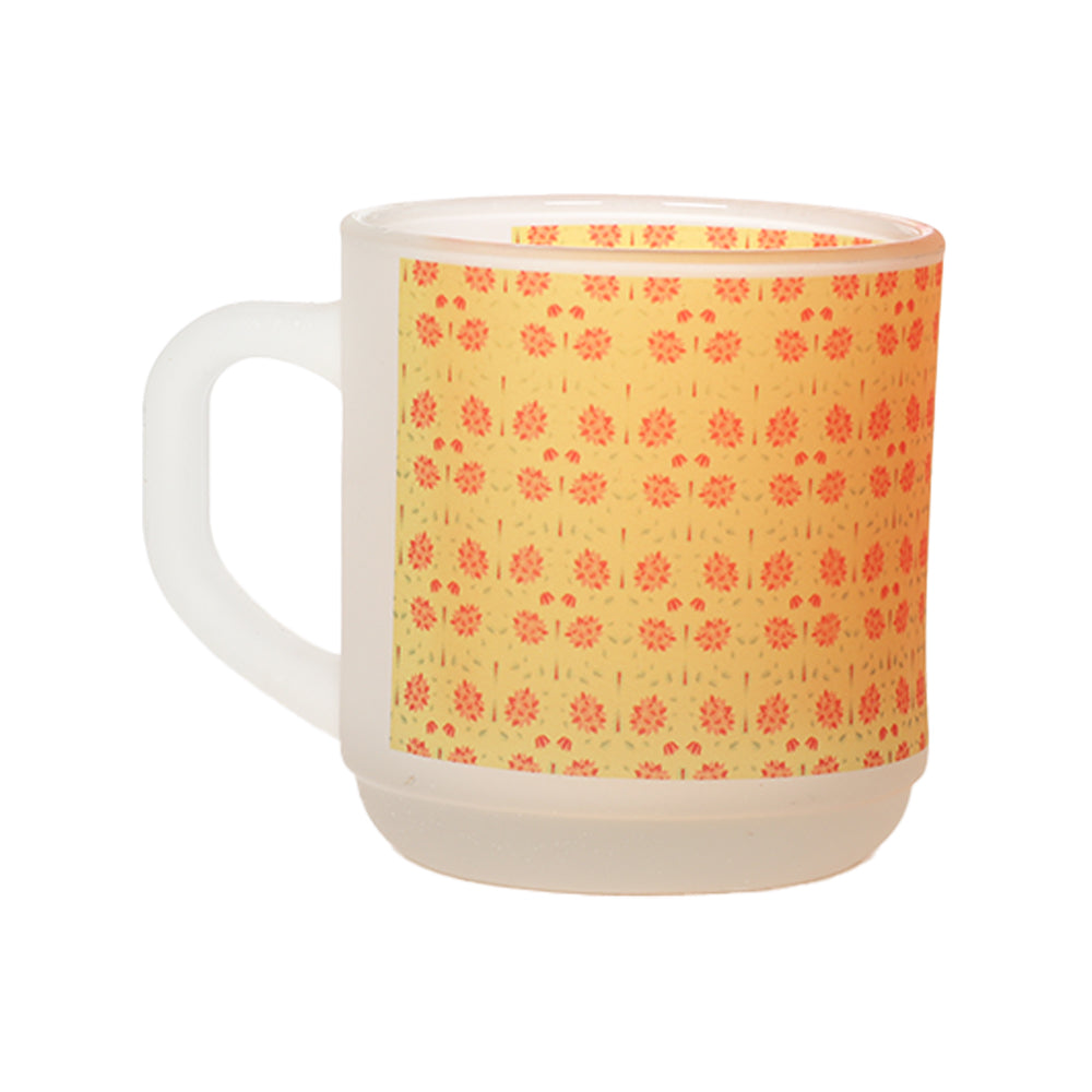 Glass Mugs - Babur Yellow