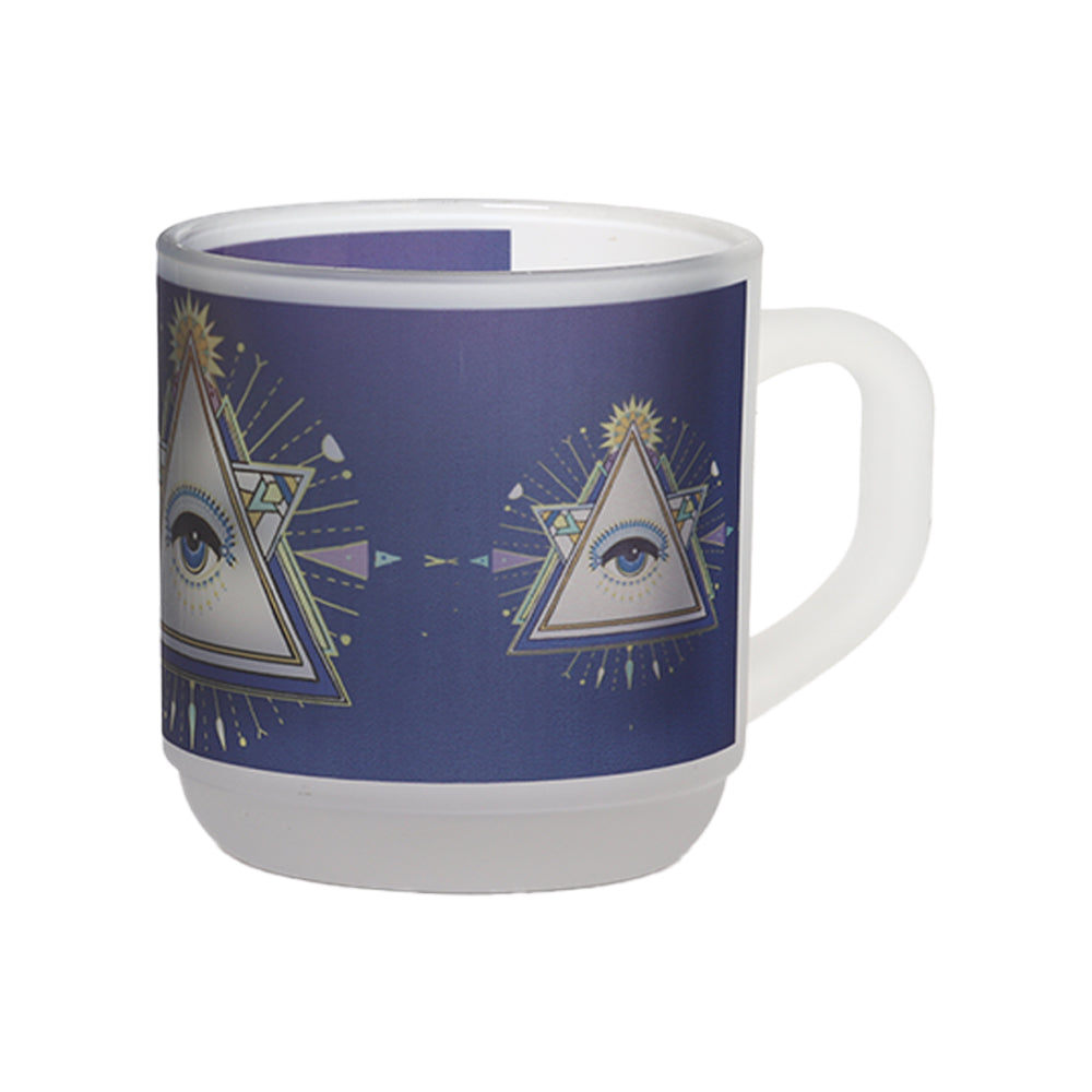 Glass Mugs - Illuminati Evil Eye