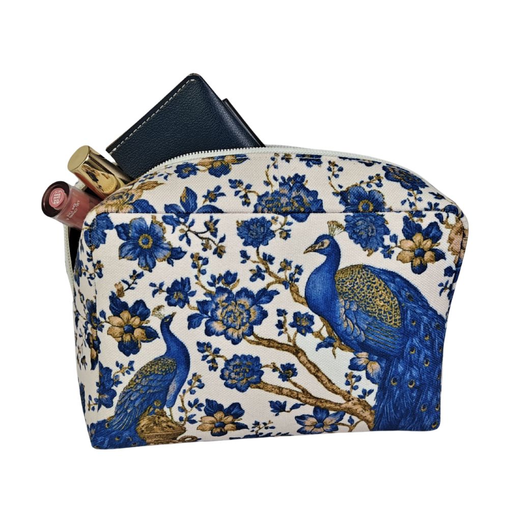 Travel Pouch - Imperial Peacock Bloom