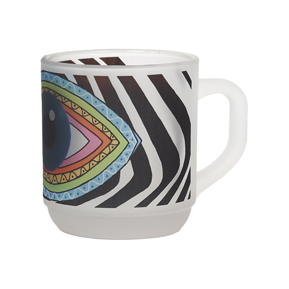 Glass Mugs - Turkish Boncuk Evil eye