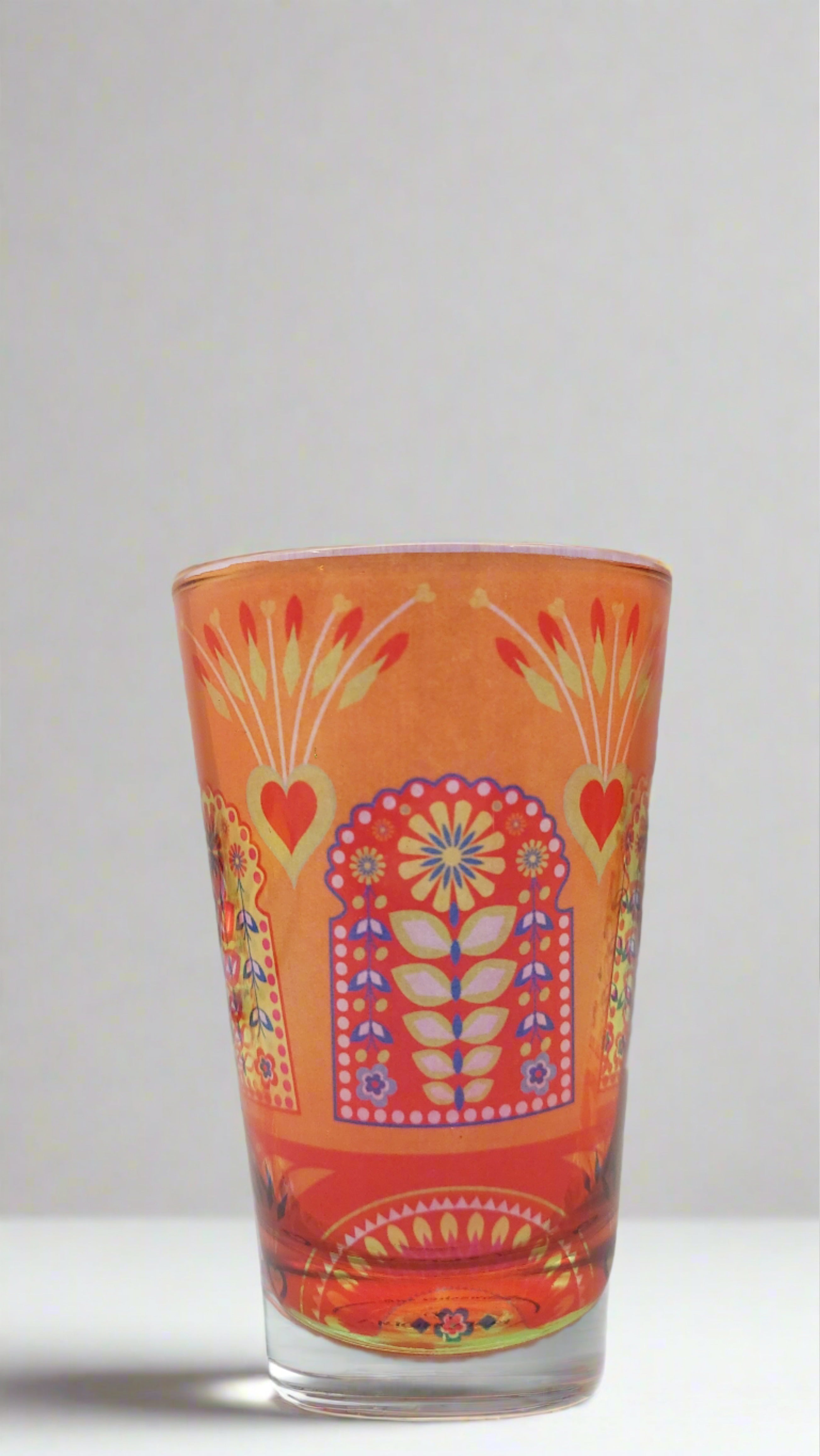 Chai Glasses - Truck Art