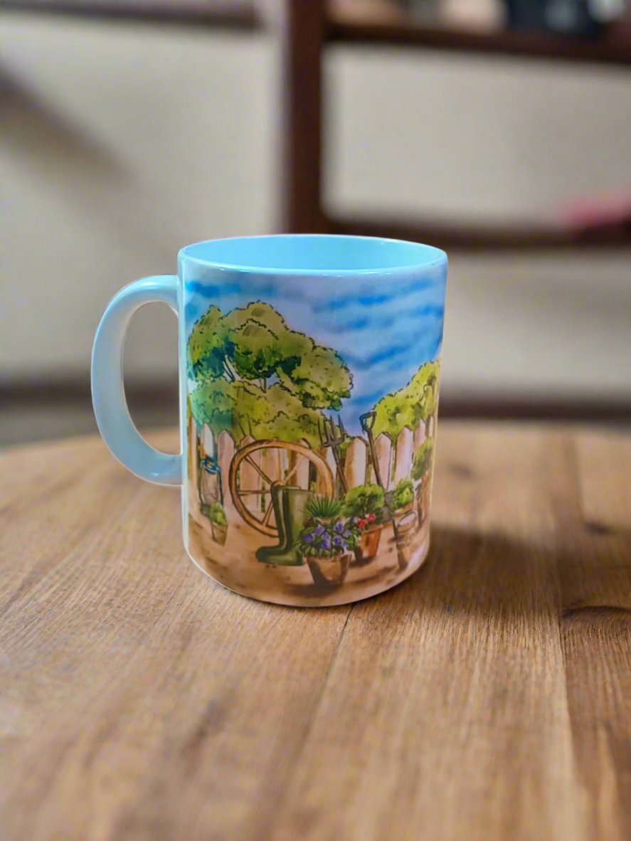 Mugs - English Flower Adorned Garden