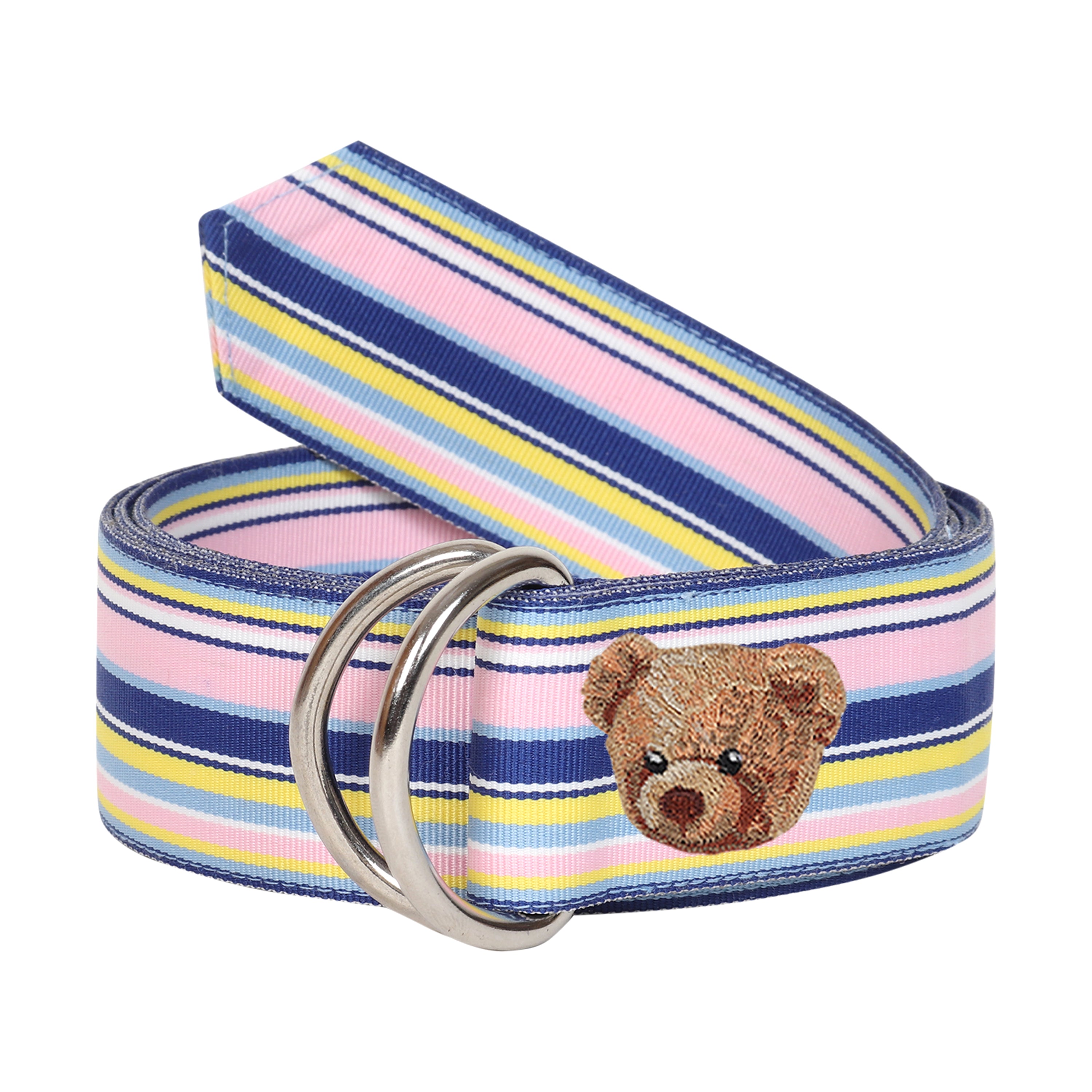 Rio Grosgrain Ribbon D-Ring Embroidered Belts