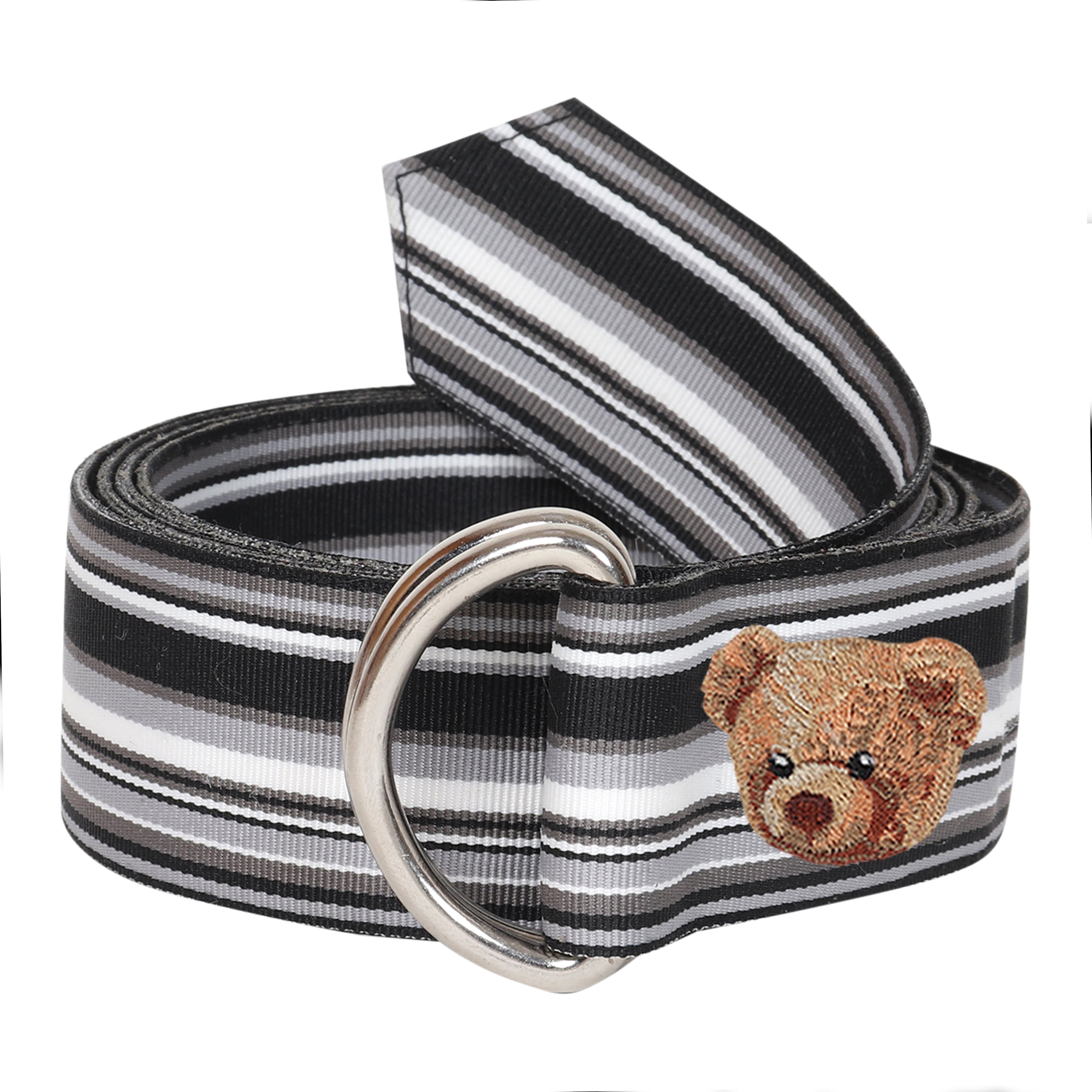 Carter Grosgrain Ribbon D-Ring Embroidered Belts