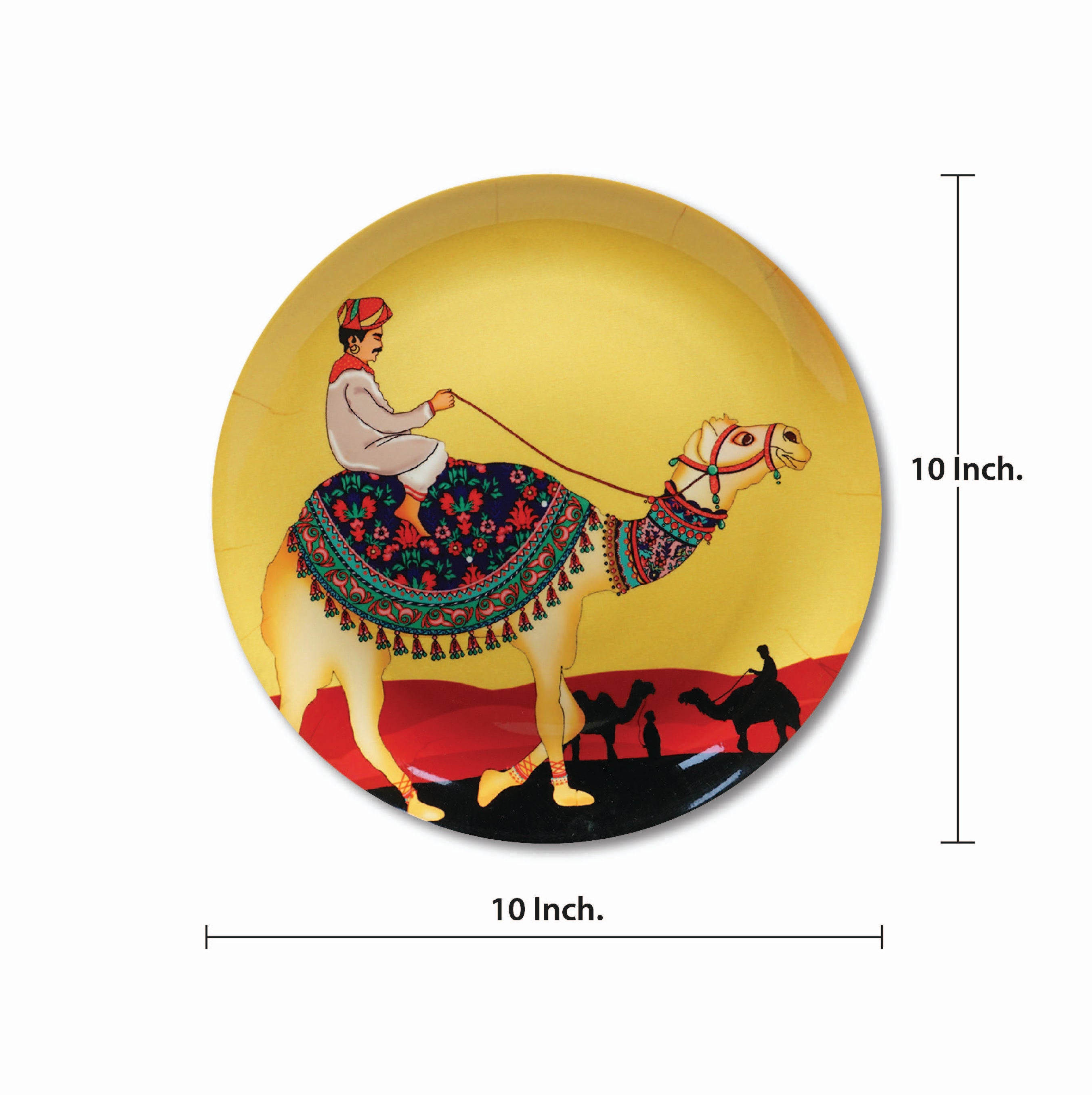Decorative Wall Plates - Princely camel