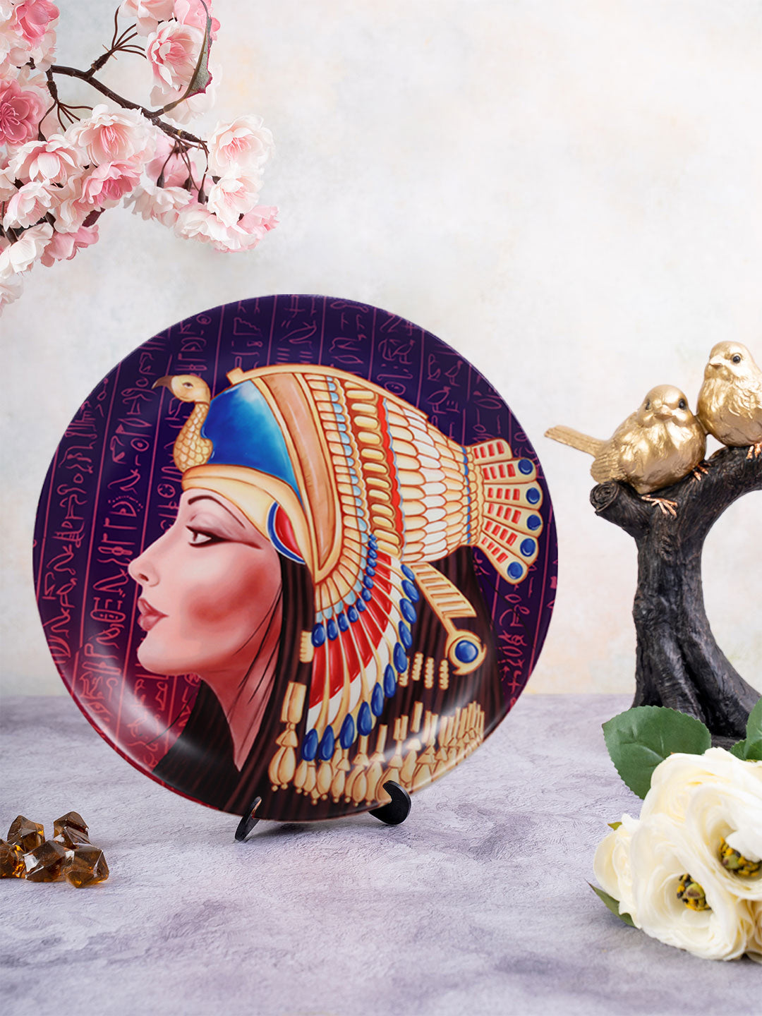 Decorative Wall Plate - Egyptian Queen
