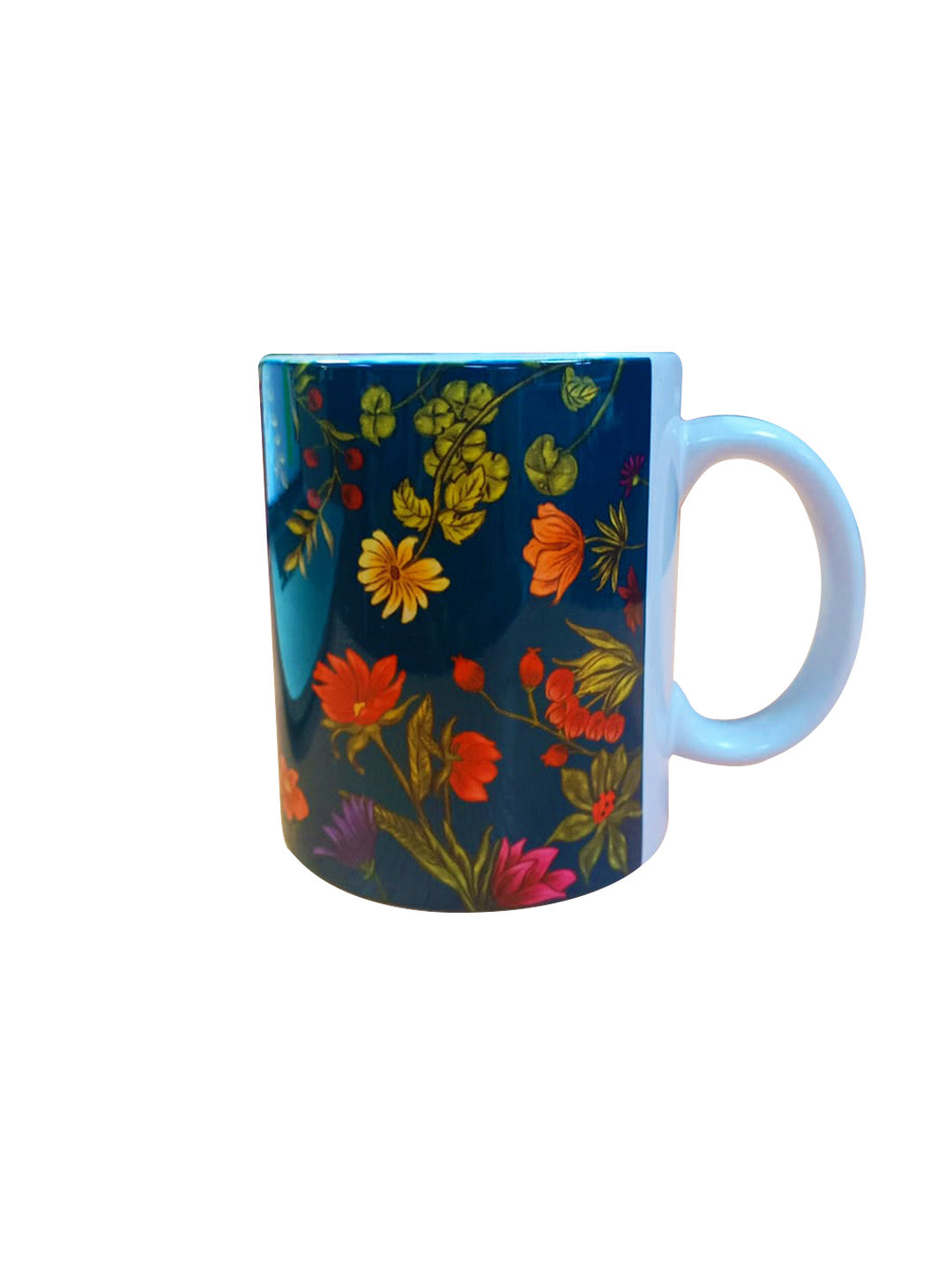 Mugs - Floral Bliss Blue