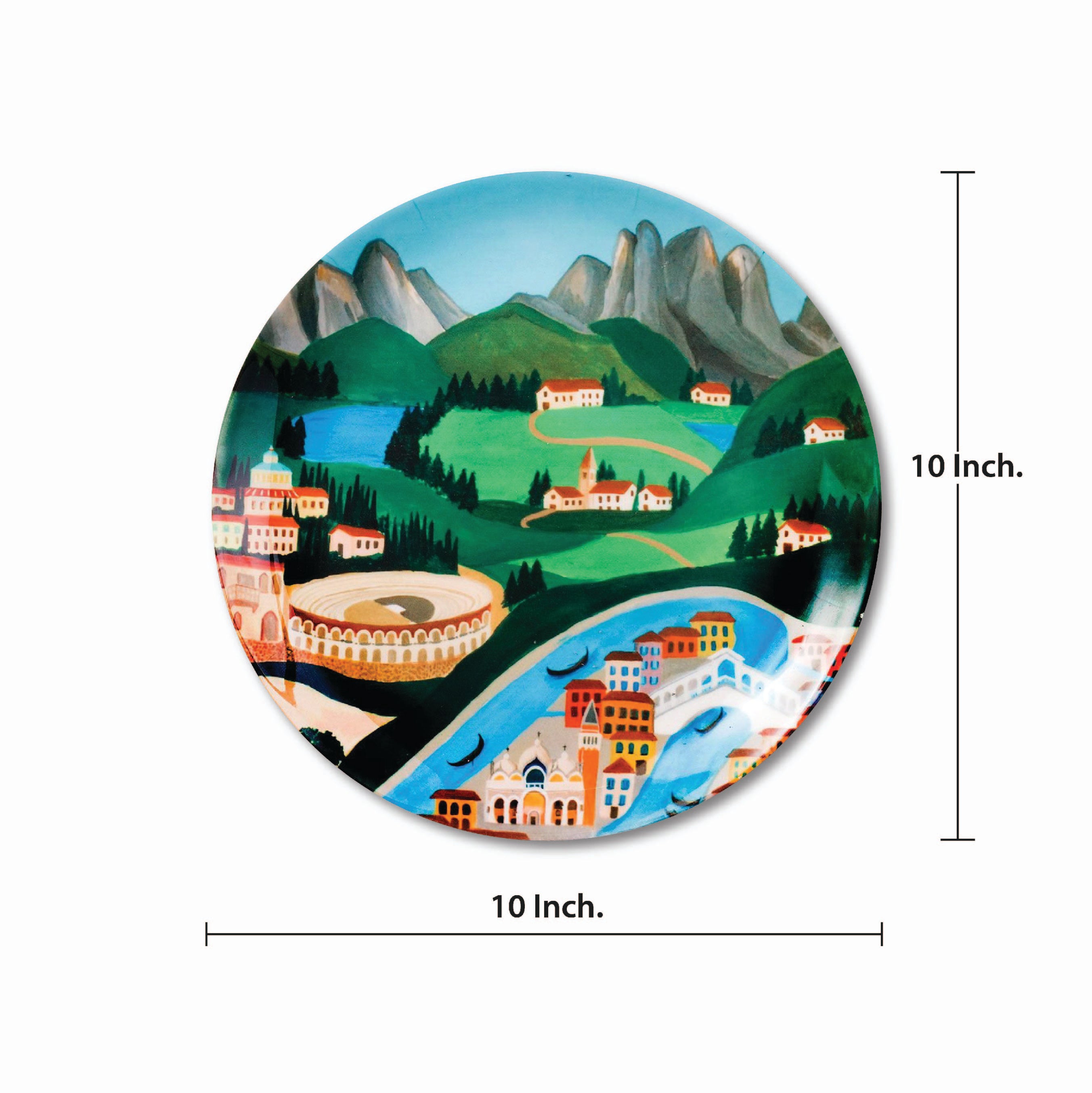 Decorative Wall Plates -Urbane Veneto