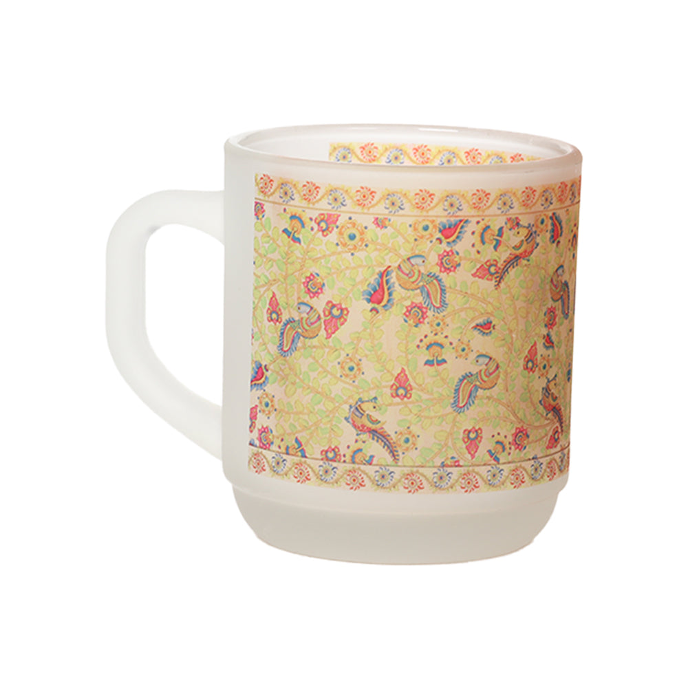 Glass Mugs -Kalamkari Art