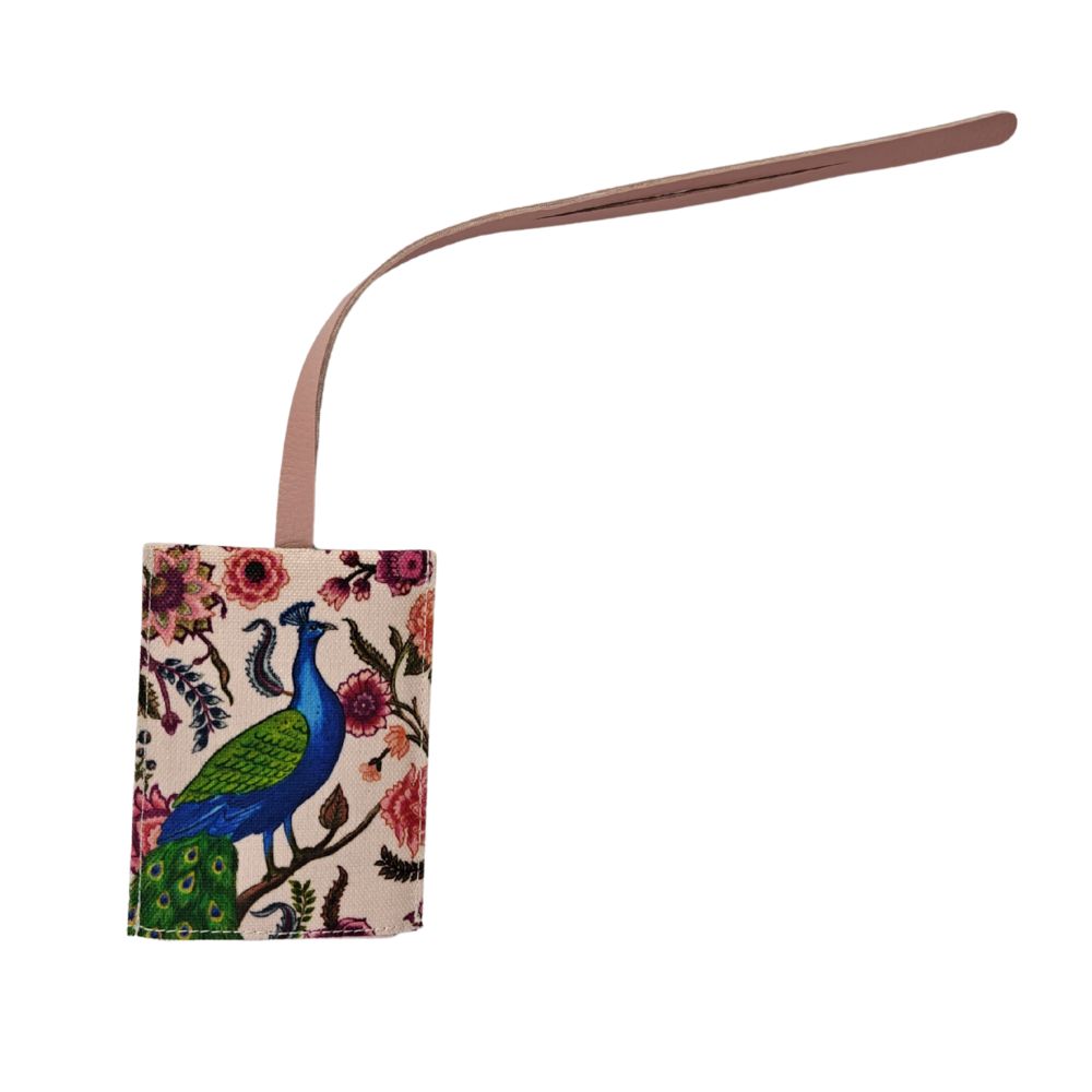 Luggage Tag : Garden Jewel Peacock