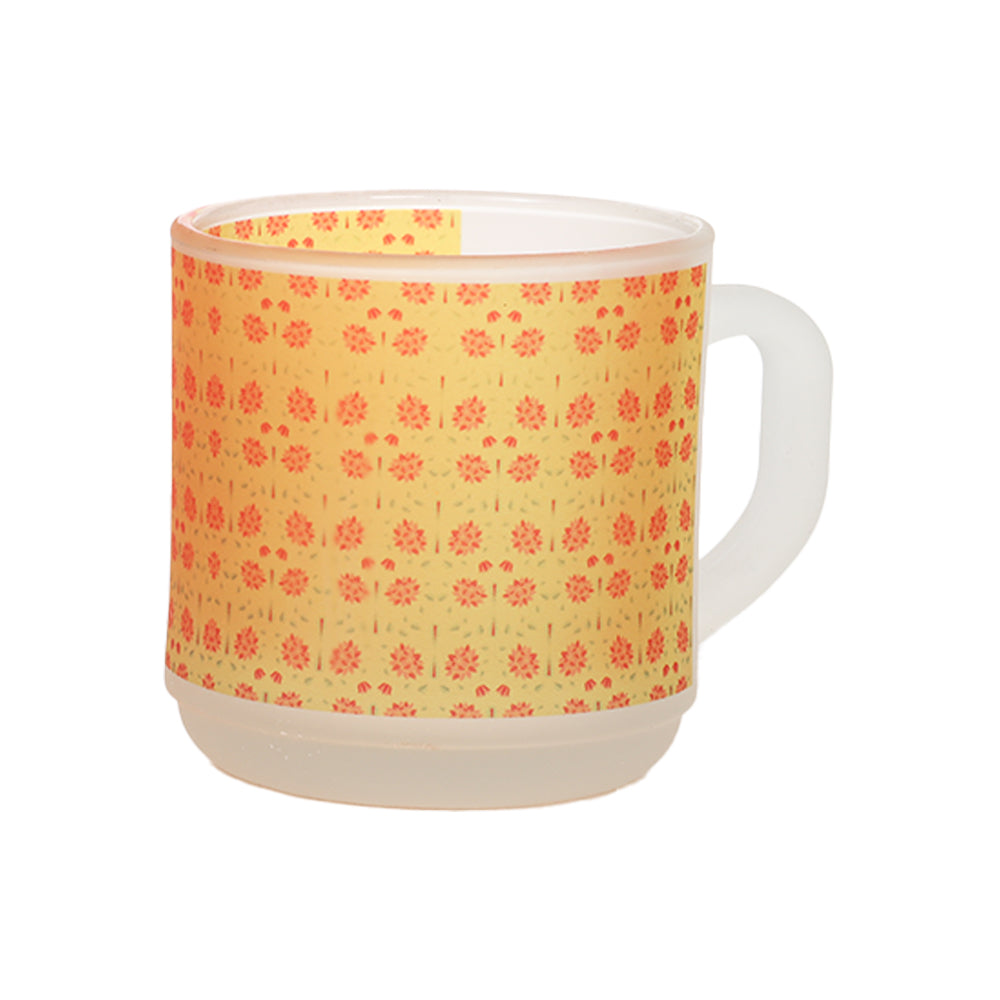 Glass Mugs - Babur Yellow