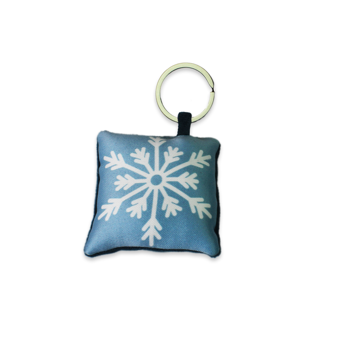 Cushion Keychain - Snowburst