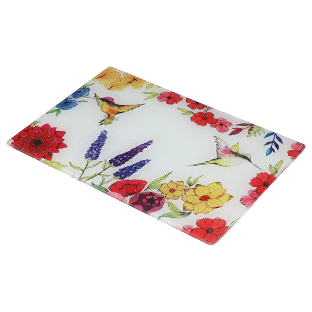 Chopping Board - Humming Bird Floral Beauty