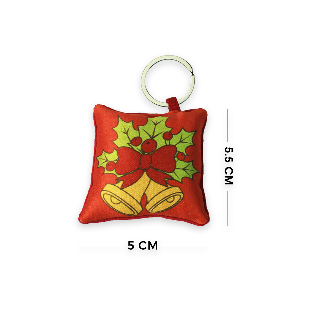 Cushion Keychain - Sleigh Bell