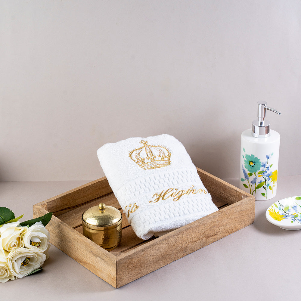 Hand Towels - Royal Embroidered Gift Set